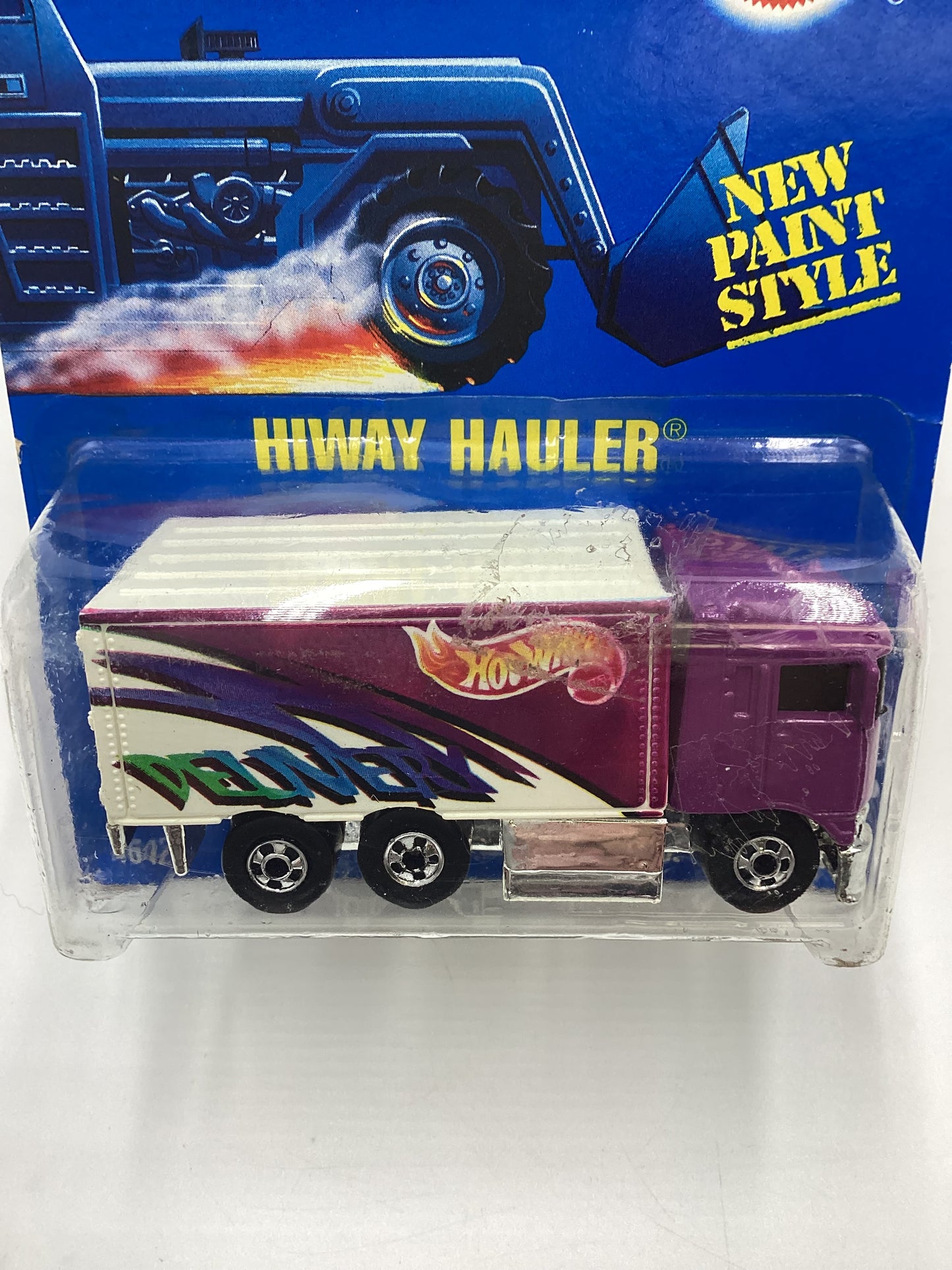 1991 Hot Wheels Collector #238 Hiway Hauler Purple 239G
