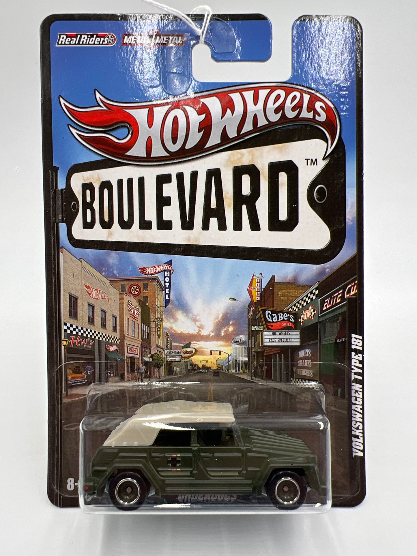 Hot Wheels Boulevard Underdogs Volkswagen Type 181 Dark Green