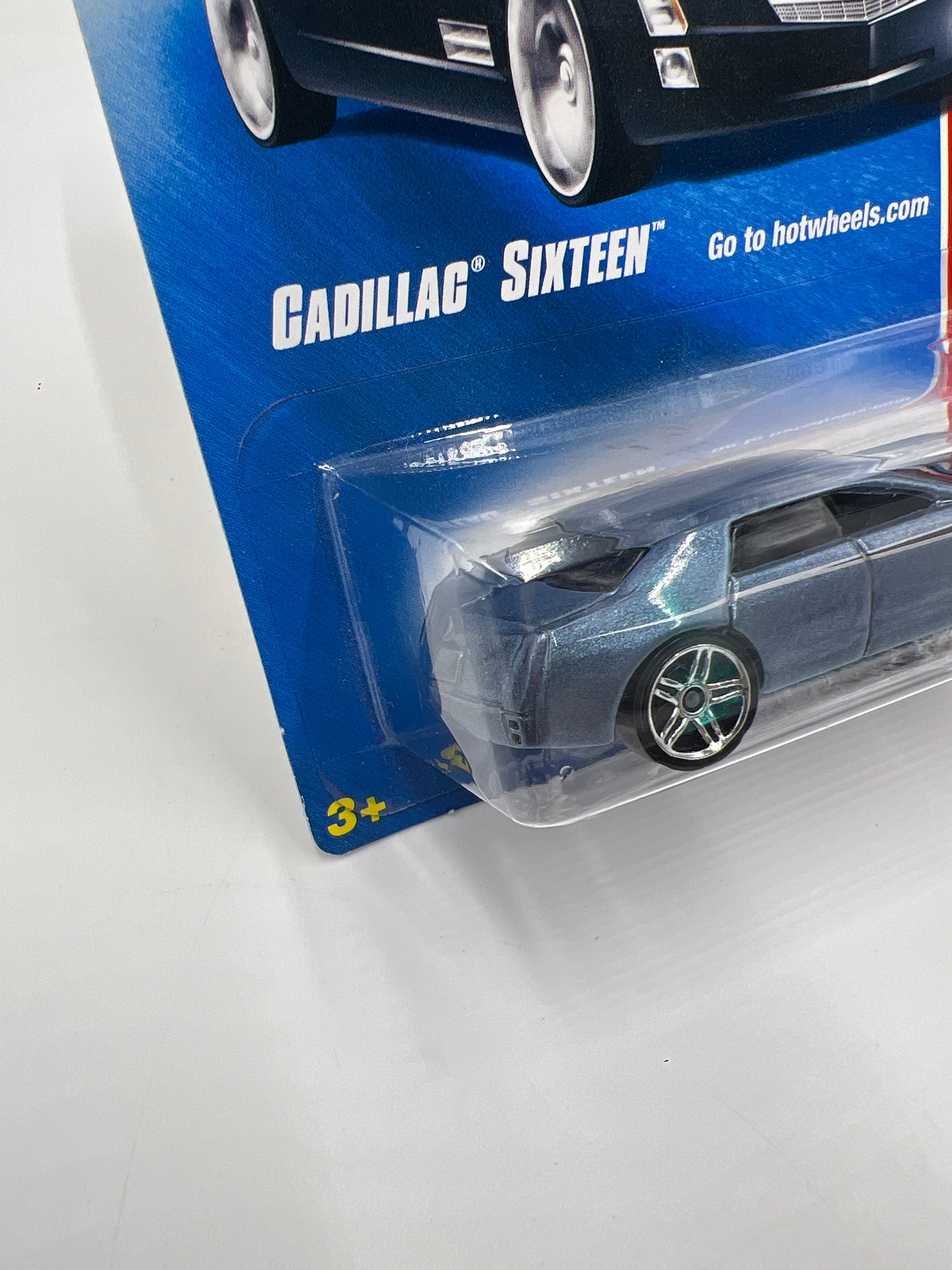 2008 Hot Wheels Web Trading Cars #85 Cadillac Sixteen Blue 56E