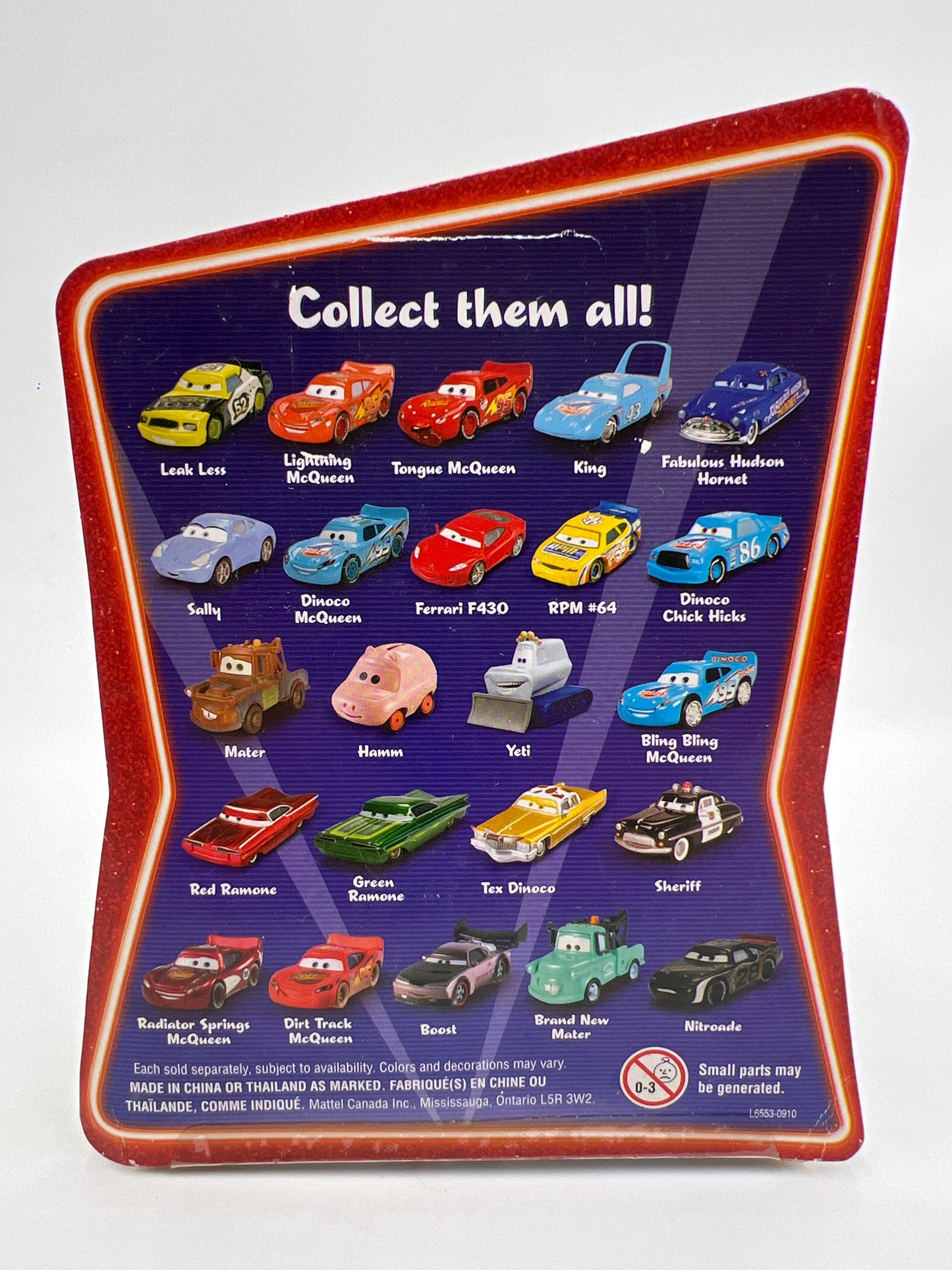 Disney Pixar Cars Supercharged Tongue McQueen