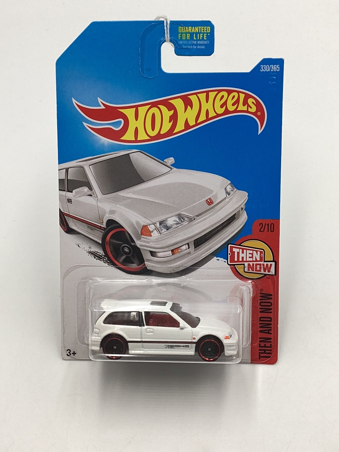 2017 Hot Wheels #330 Then and Now 90 Honda Civic EF 76A