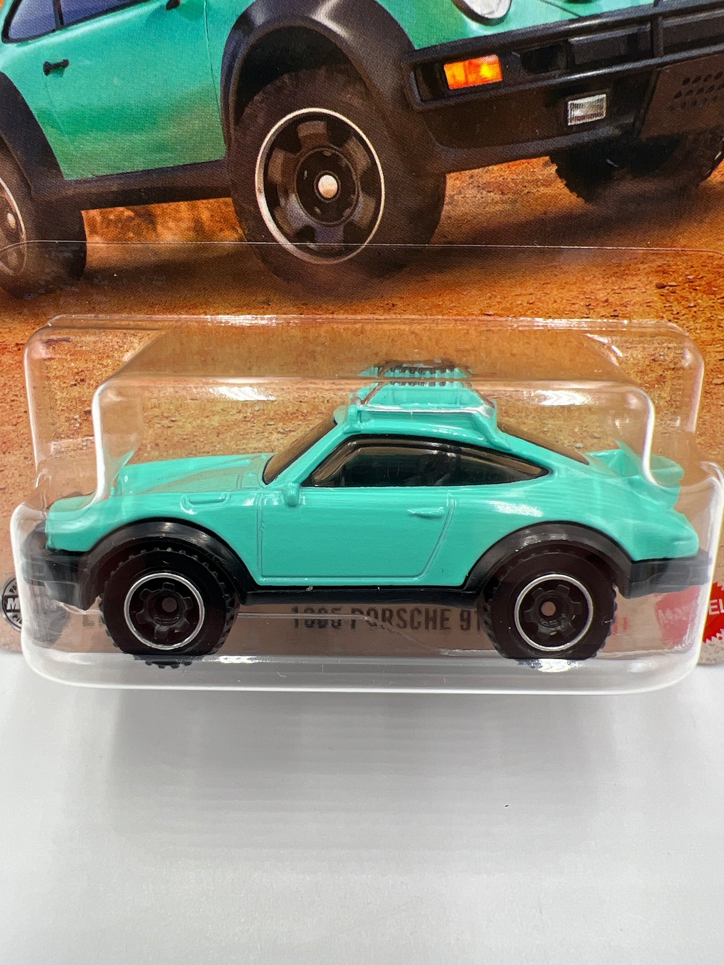 2025 Matchbox #120 1985 Porsche 911 Rally Green 215A