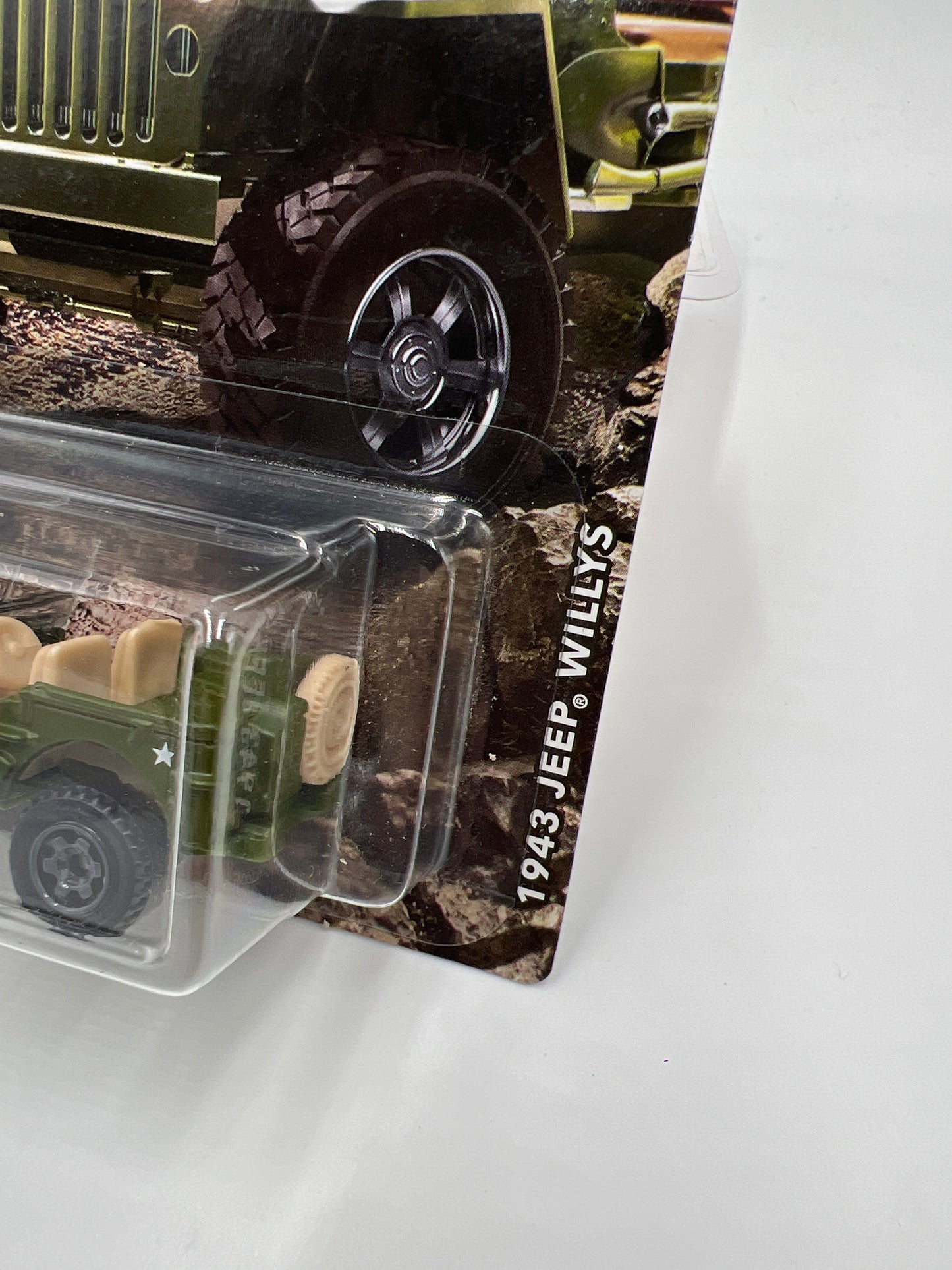 Matchbox Jeep Anniversary Edition Series 1943 Jeep Willys Army Green 159G