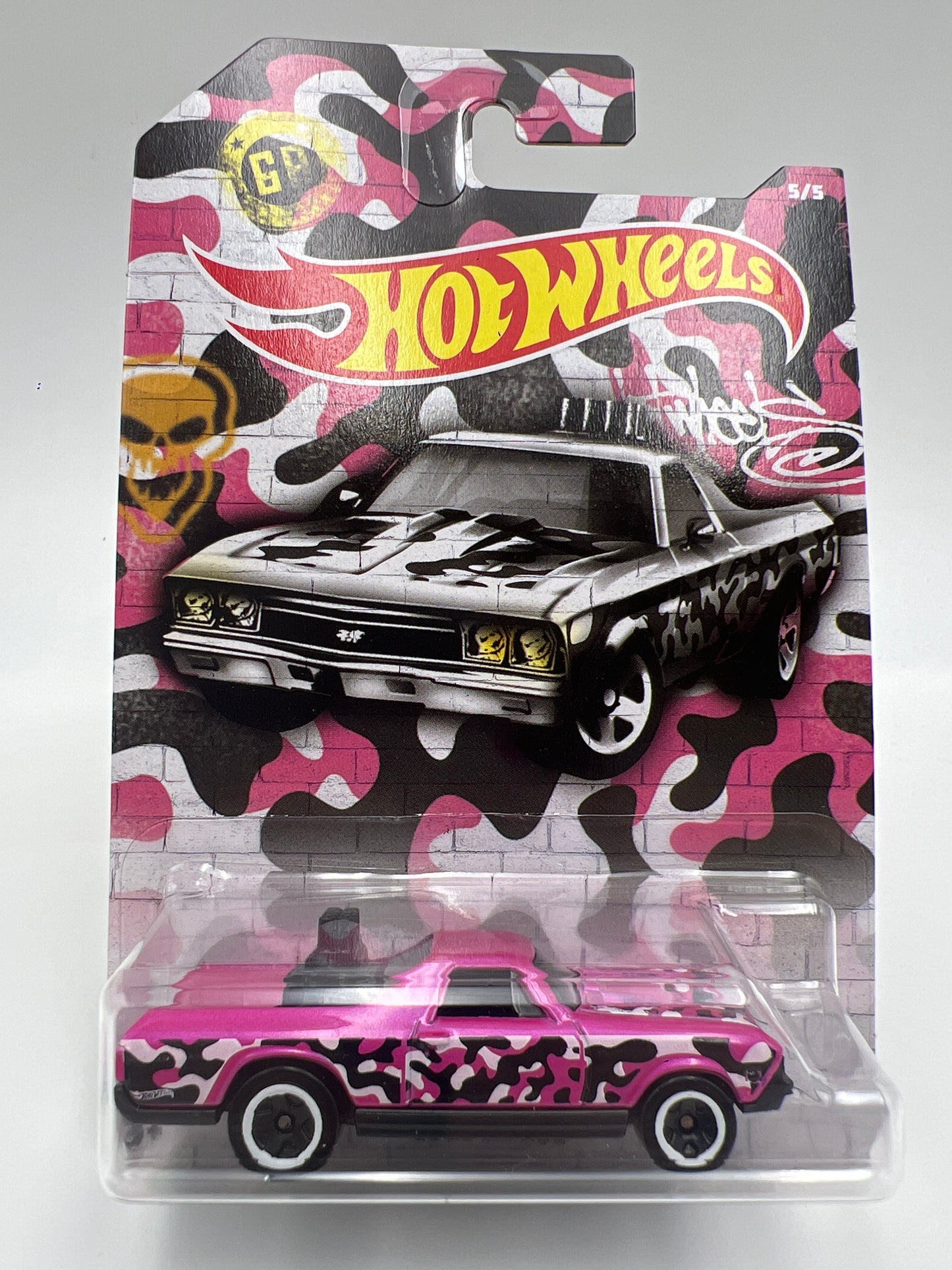 Hot Wheels Urban Camouflage Series #5 68 El Camino Pink 167H