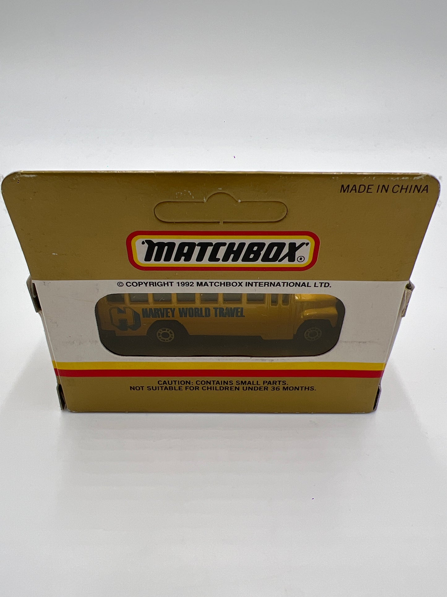 Matchbox Unpunched Gold Series #47 School Bus Yellow