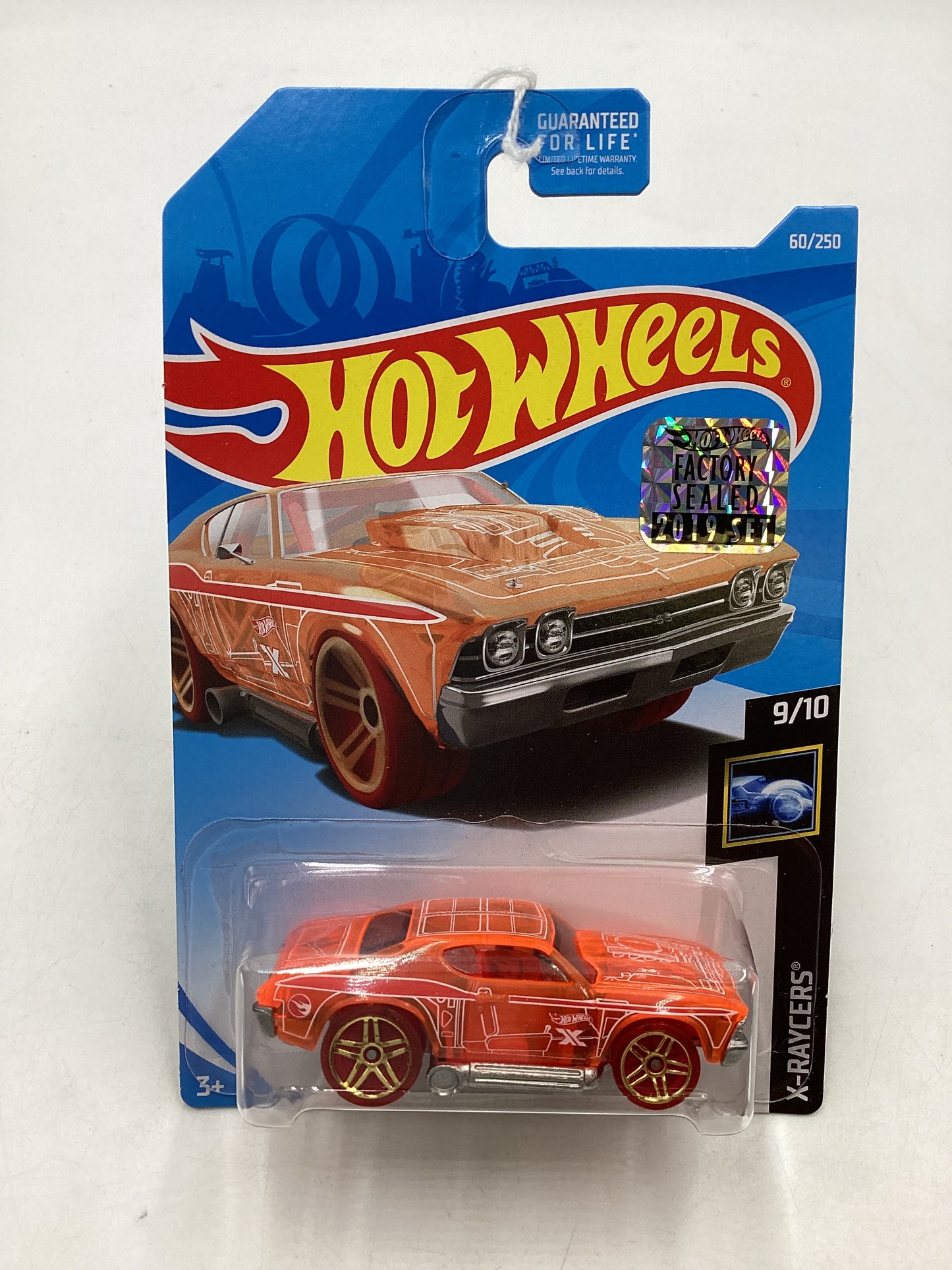 2019 HOT WHEELS TREASURE HUNT #60 Factory Sealed 69 Chevelle Orange 277G