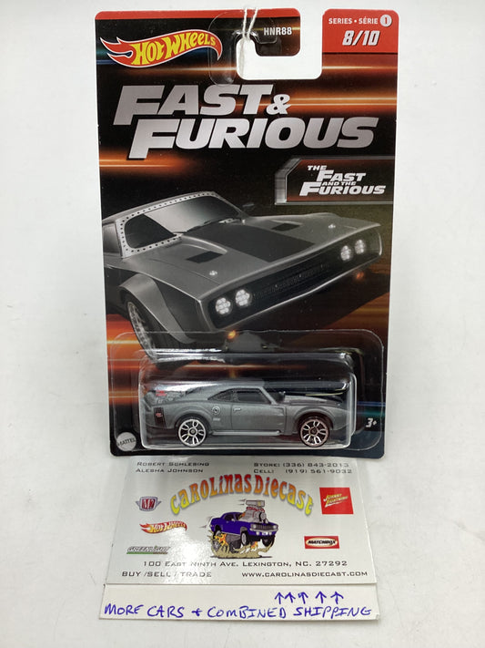 Hot wheels 2023 Fast and furious Fate of the furious Ice Charger #8 72E