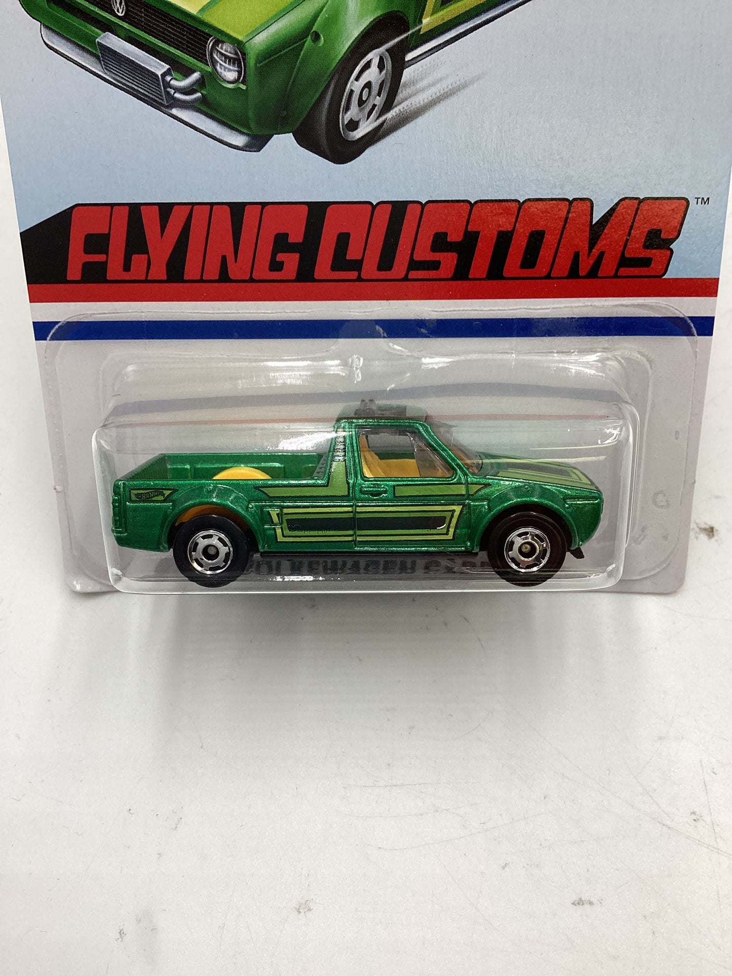 Hot Wheels Target Exclusive Flying Customs Volkswagen Caddy Green