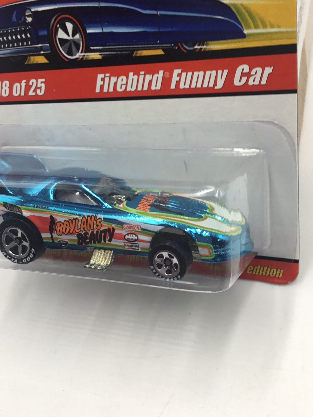 Hot wheels classics series 1 #18 Firebird Funny Car HH1