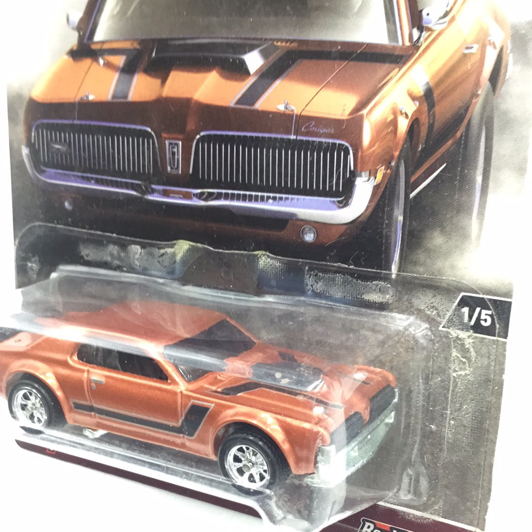 Hot wheels car culture HW Redliners 1968 Mercury Cougar #1 HH3