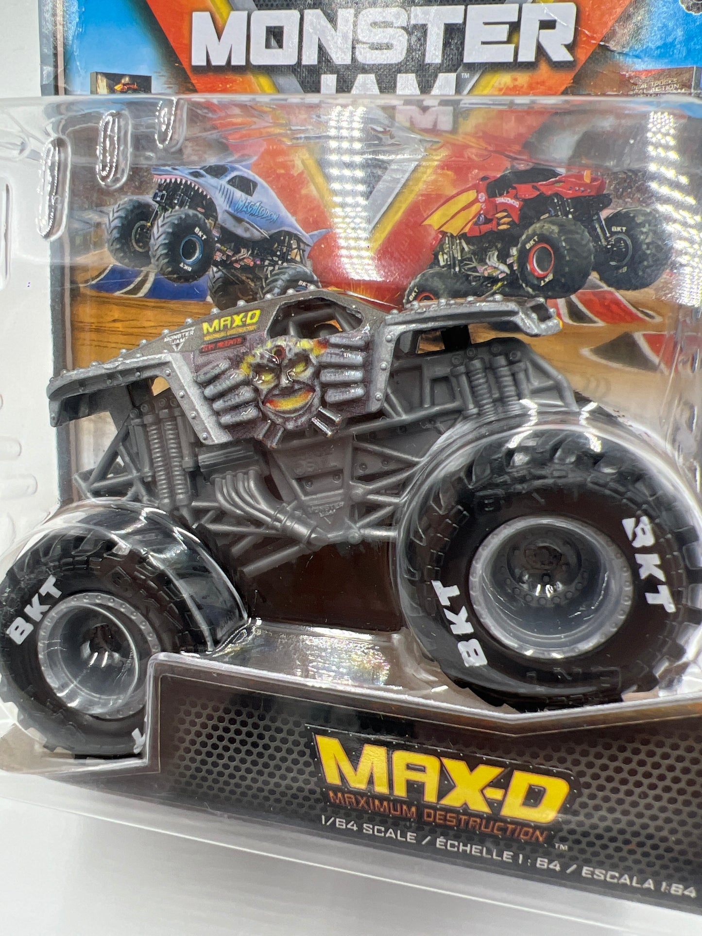 Monster Jam Series 30 Max-D Bad Card 125H