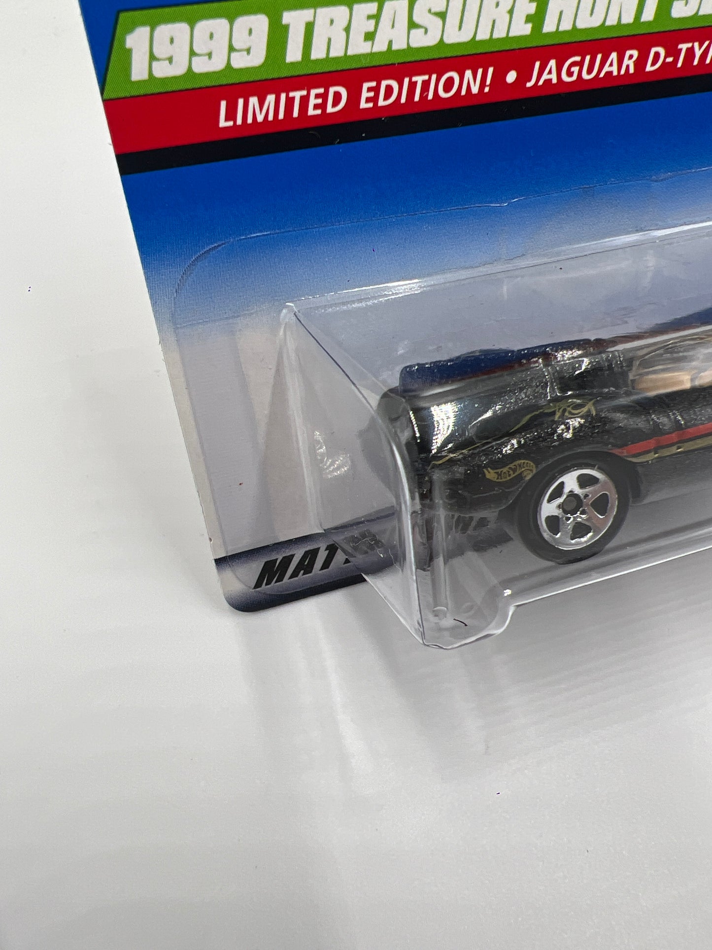 1999 Hot Wheels Treasure Hunt #936 Jaguar D-Type Black 274E