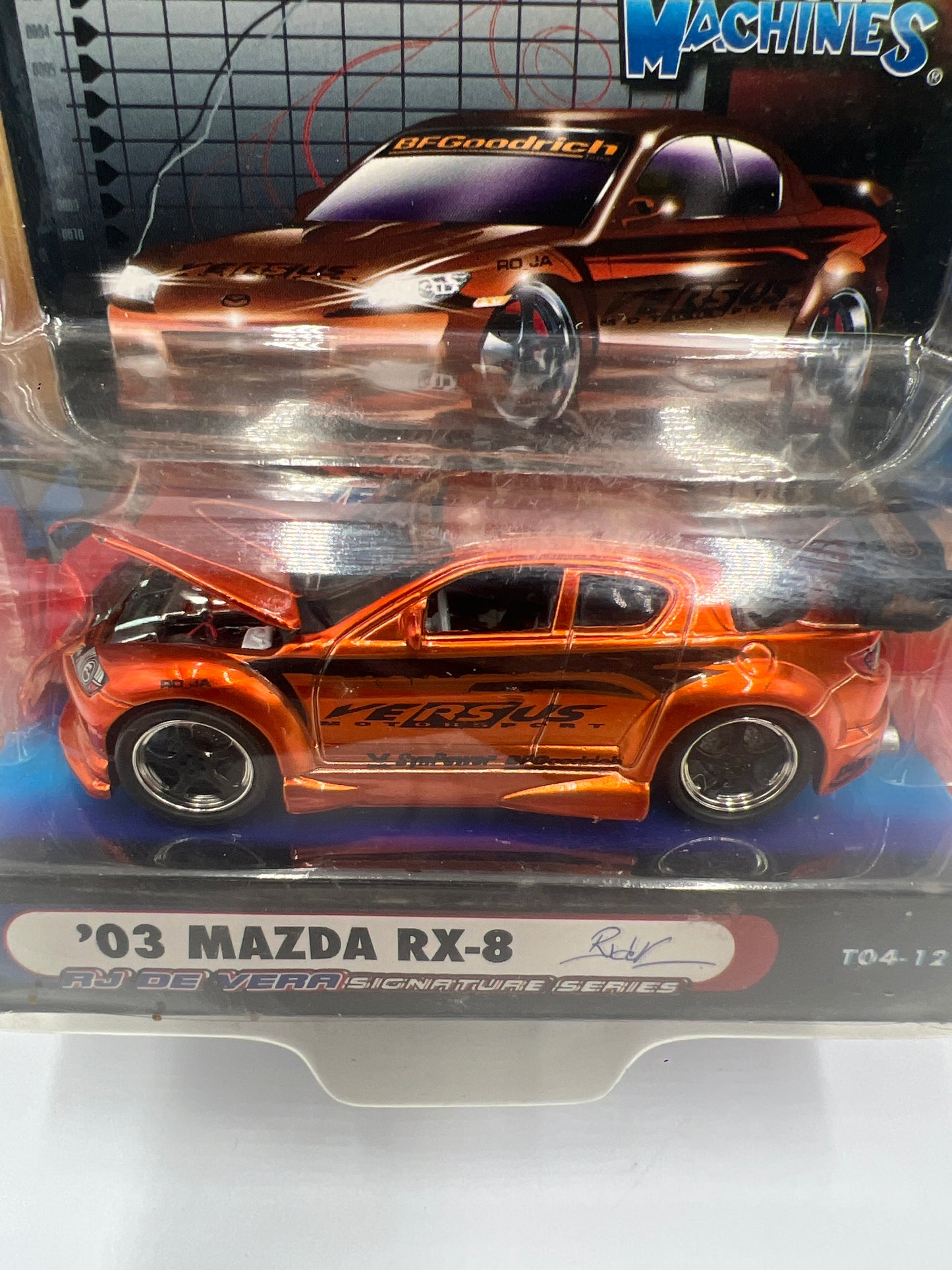 Muscle Machines Muscle Tuners 03 Mazda RX-8 Orange