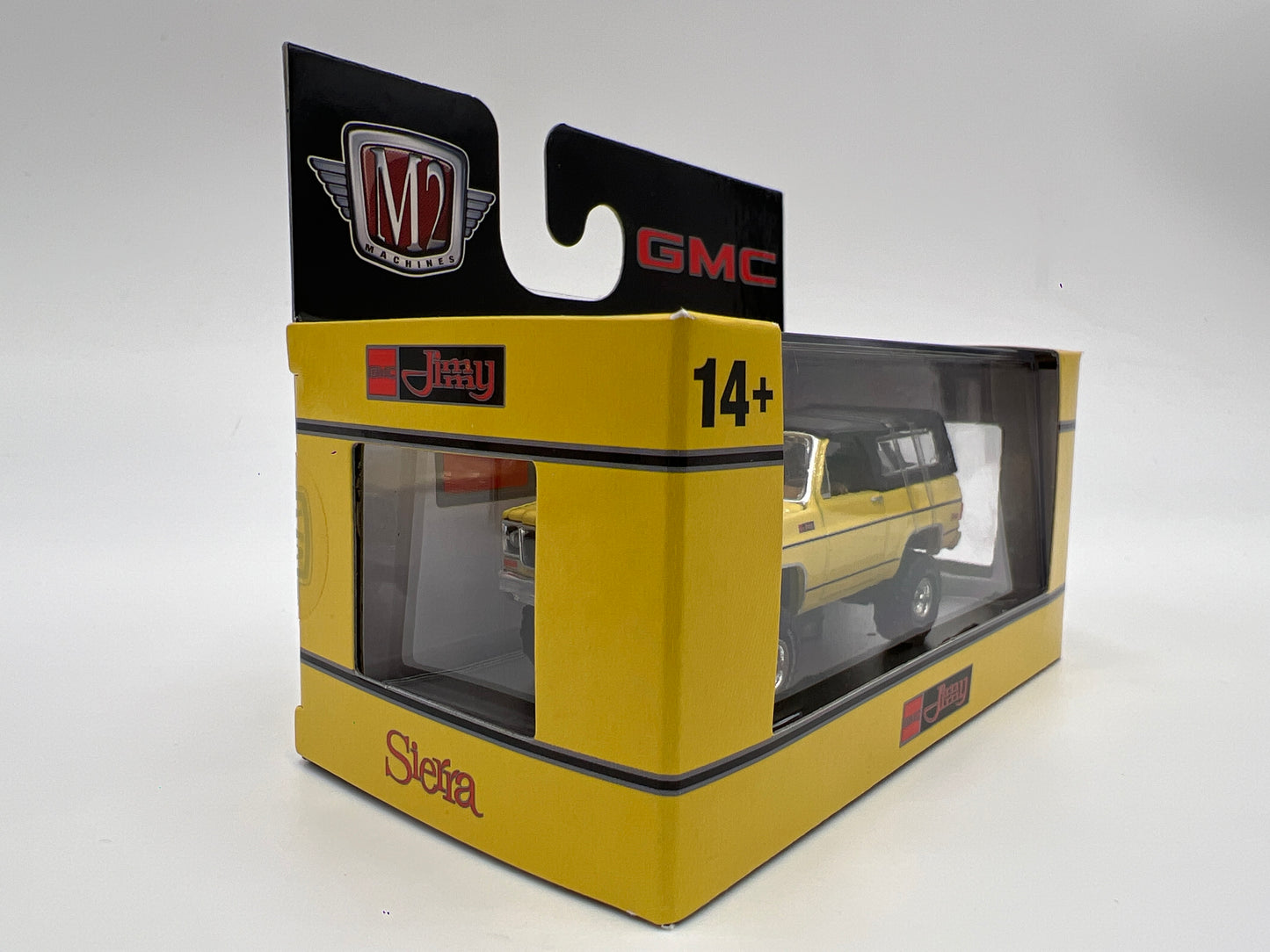 M2 Machines Auto-Thentics 1973 GMC Jimmy Sierra 4x4 Yellow R95