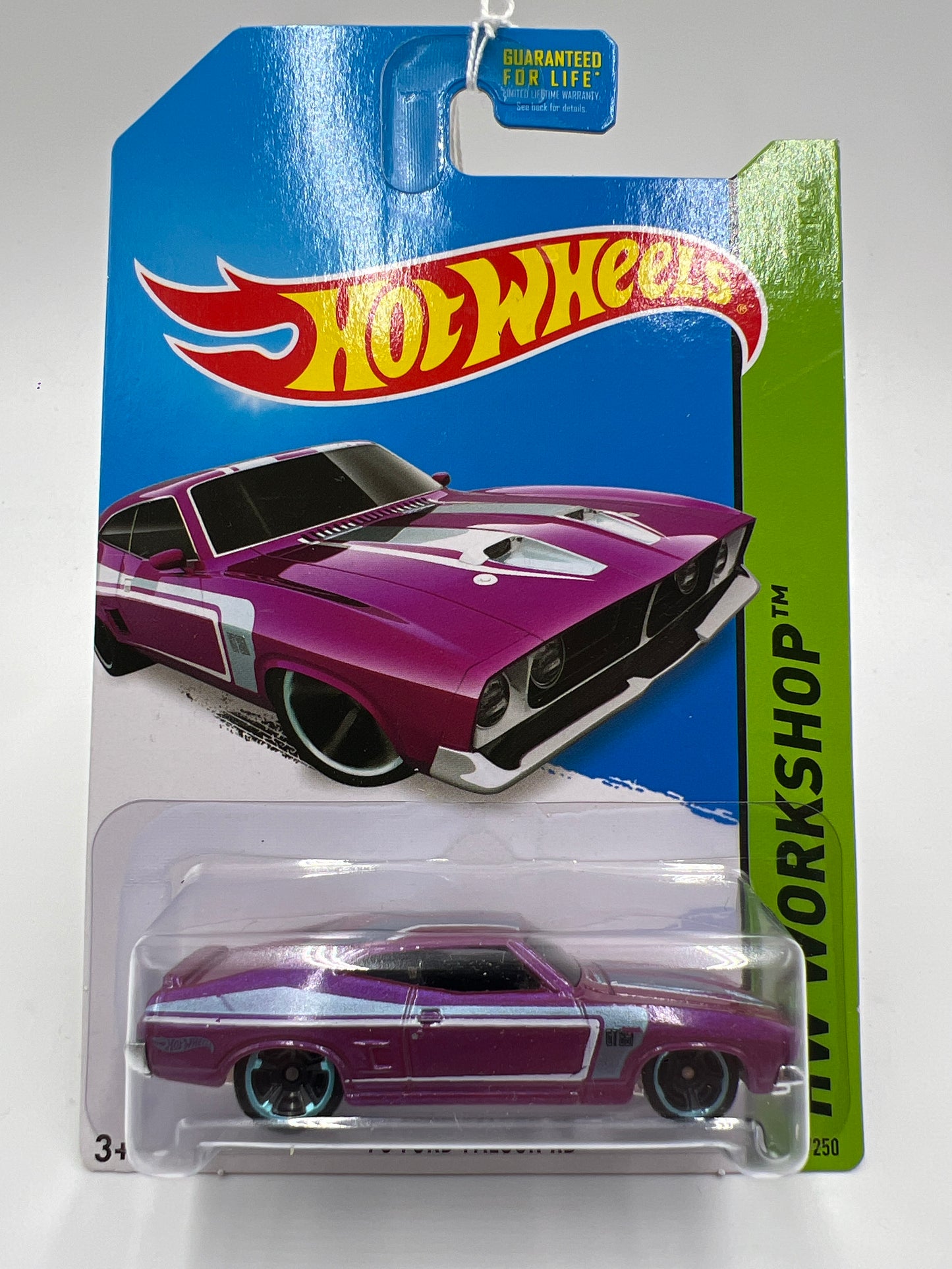 2014 Hot Wheels Kmart Exclusive Workshop #238 73 Ford Falcon XB Purple 234A