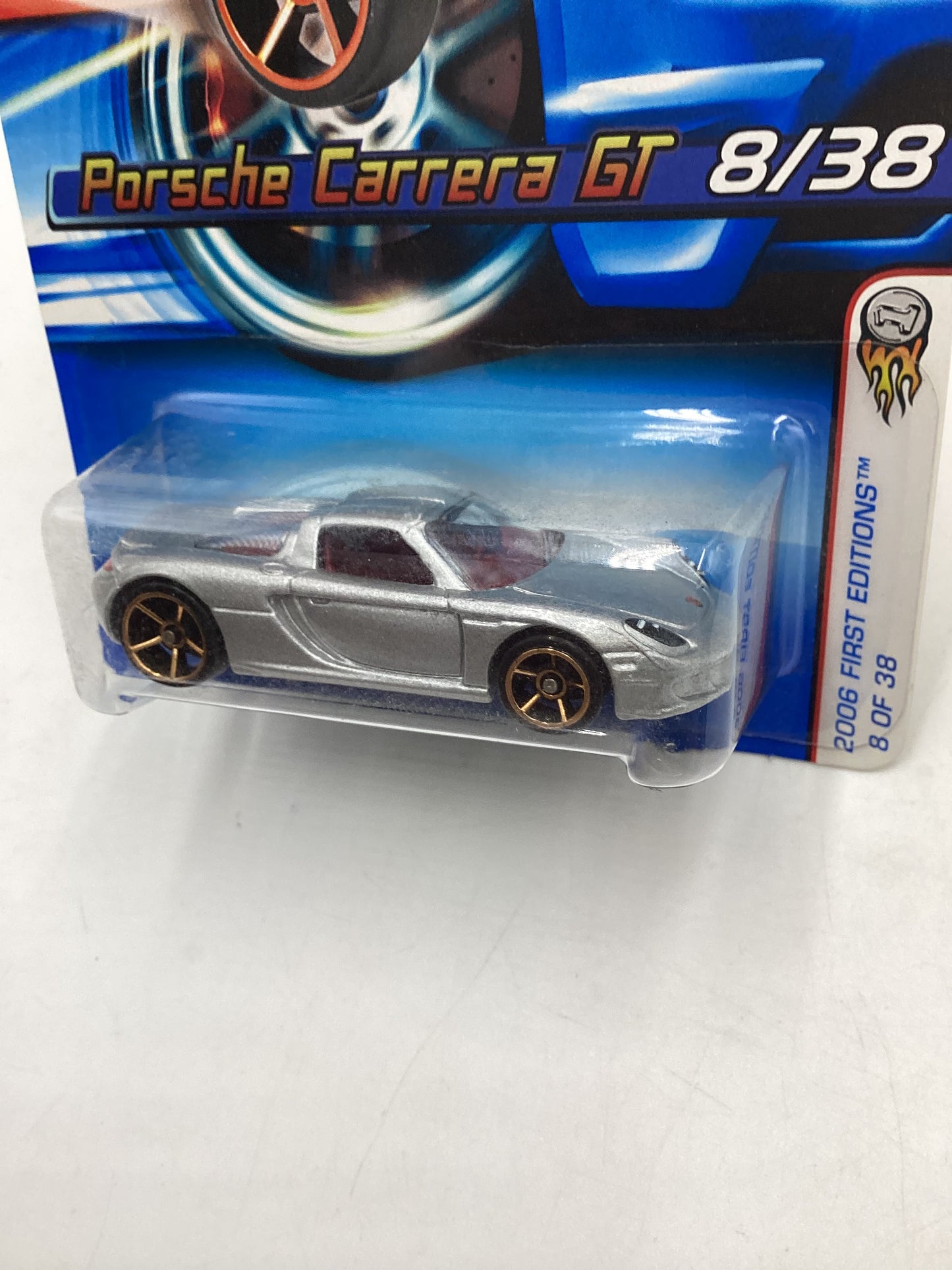 2006 Hot Wheels First Editions #008 Porsche Carrera GT Faster Than Ever 99E