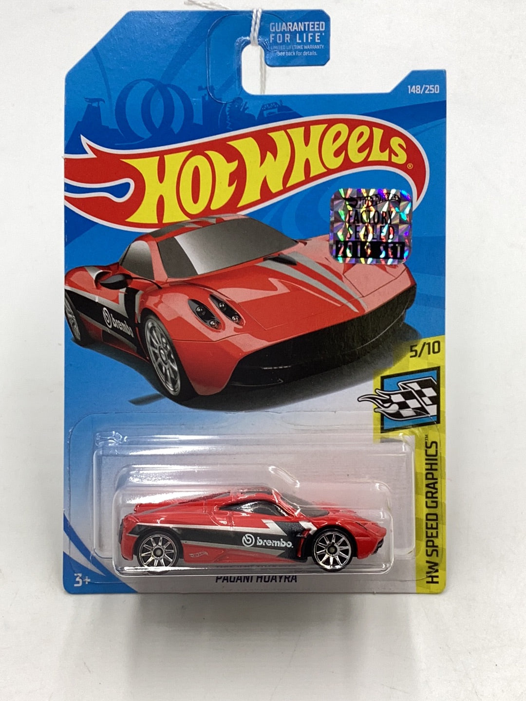 2019 Hot wheels #146 Pagani Huayra factory sealed 103A