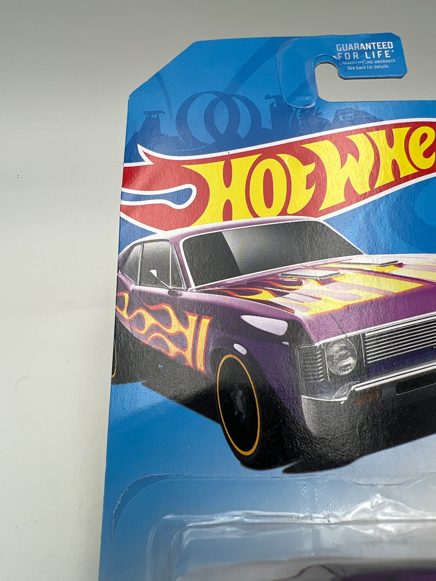 2018 Hot Wheels Super Treasure Hunt 68 Chevy Nova Purple W/Protector