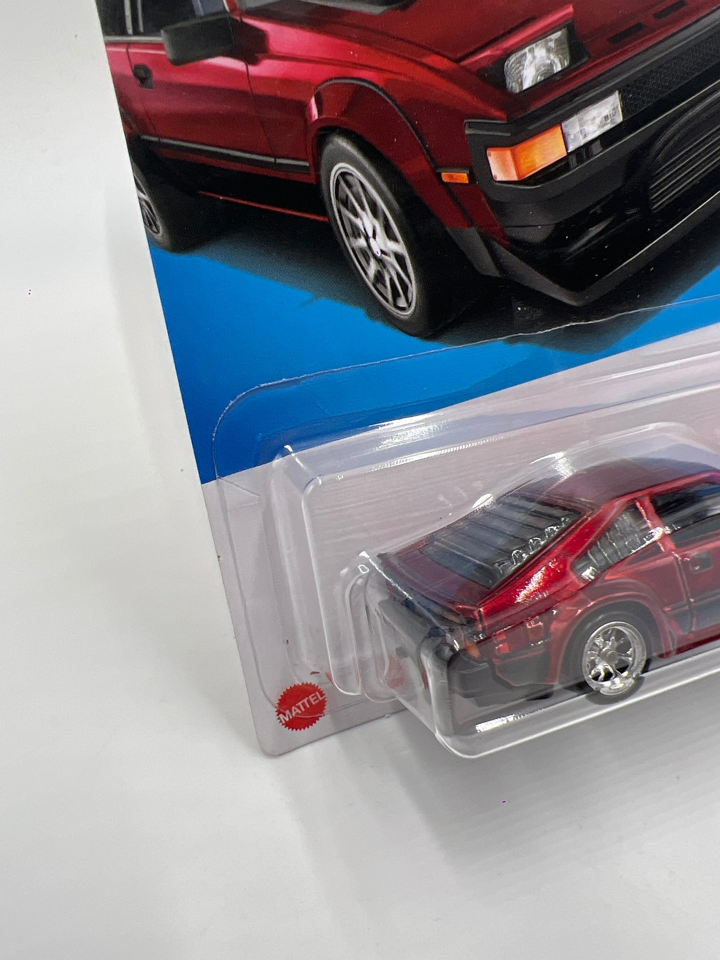 2023 Hot Wheels Super Treasure Hunt #167 82 Toyota Supra Red W/Protector