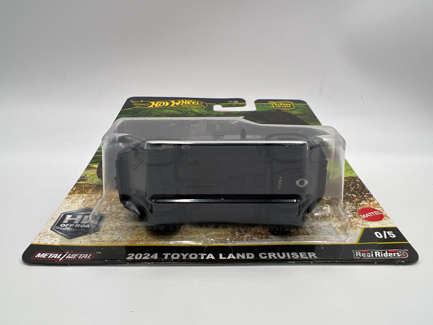 Hot Wheels Premium Car Culture CHASE HW Off Road #0 2024 Toyota Land Cruiser Black W/Protector