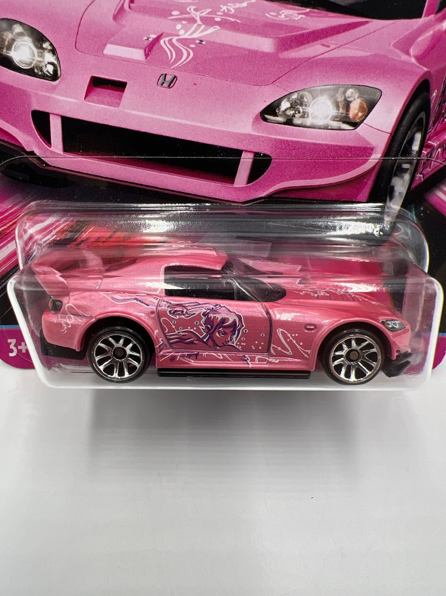 2024 Hot Wheels Fast and Furious Women of Fast #1 Suki Honda S2000 Pink W/Protector