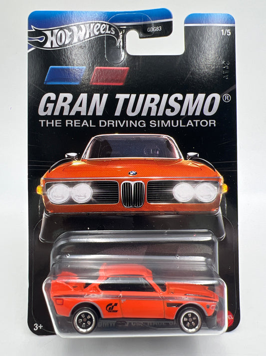 Hot Wheels Gran Turismo #1 73 BMW 3.0 CSL Race Car Orange 159i