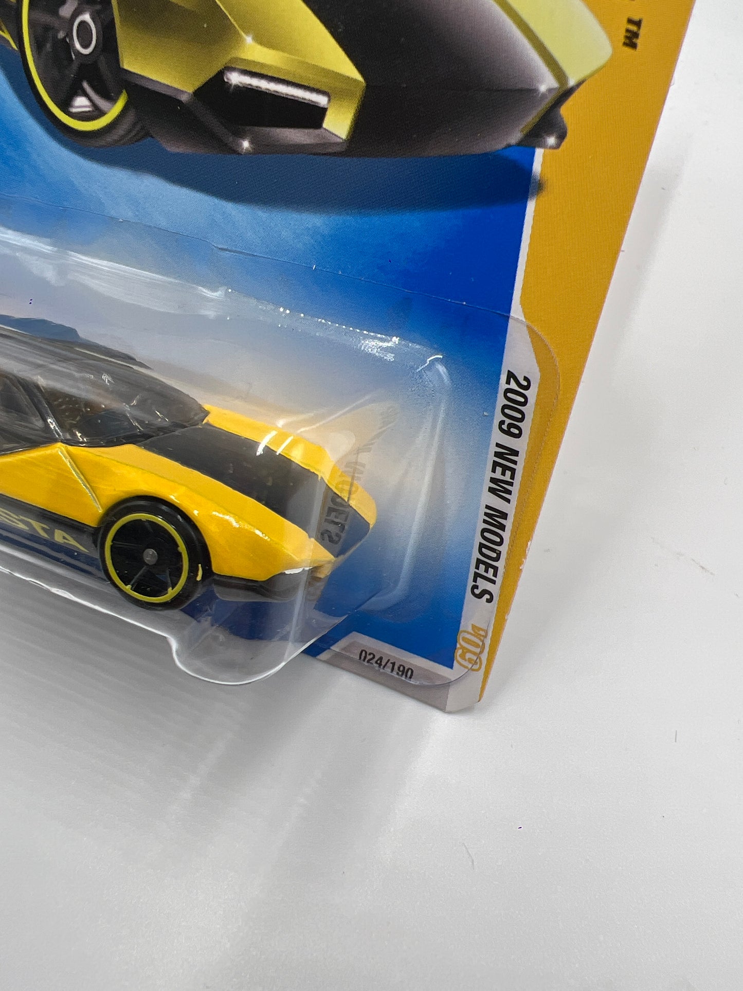 2009 Hot Wheels New Models #24 La Fasta Yellow BB3