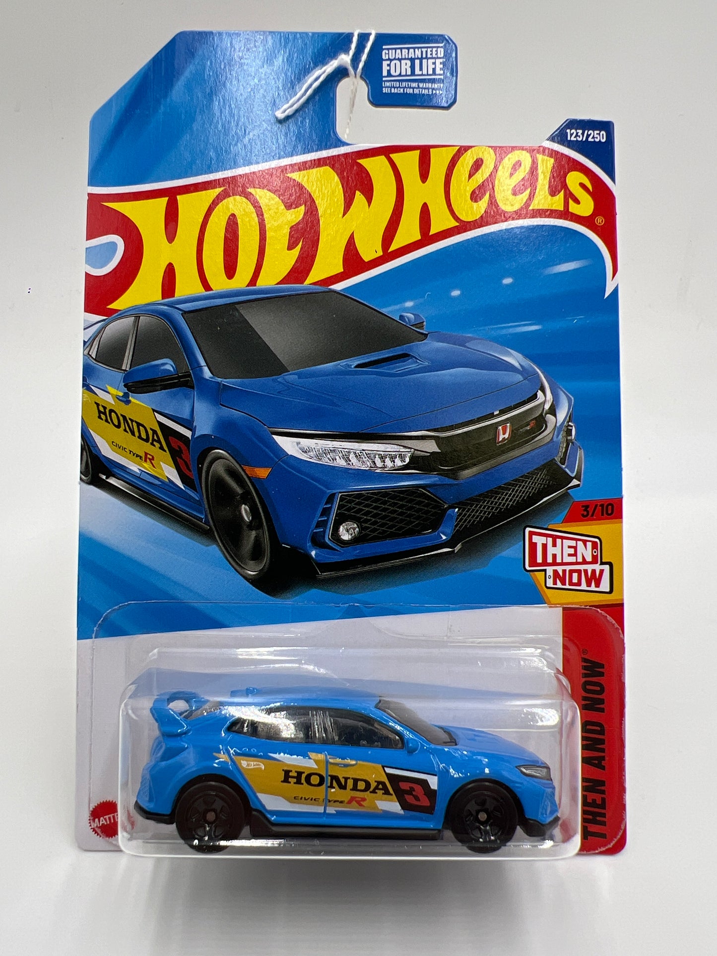 2025 Hot Wheels N Case Then And Now #123 2018 Honda Civic Type R Blue 76F