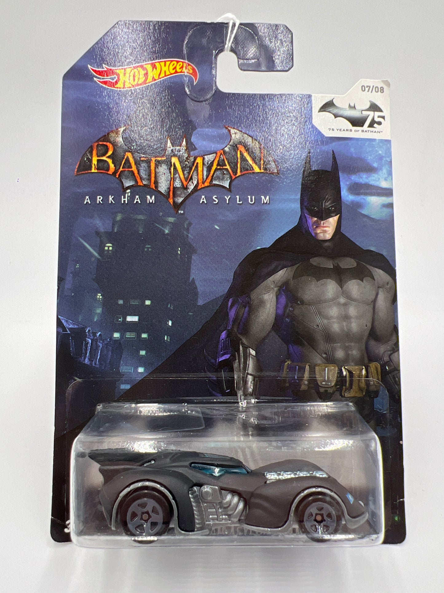 Hot Wheels Batman 75th Anniversary Set #7 Arkham Asylum Batmobile 118B