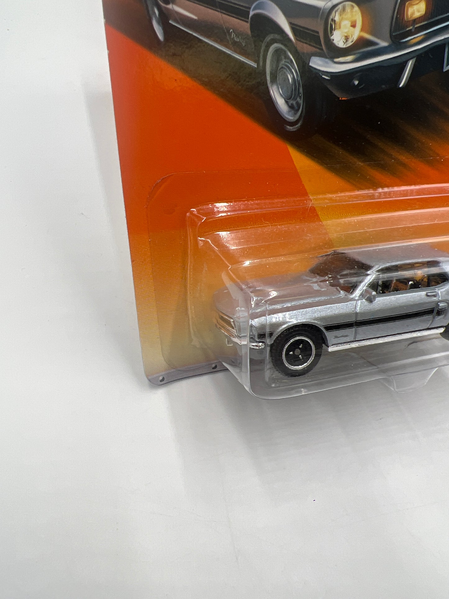 2011 Matchbox #25 Heritage Classics 68 Ford Mustang GT CS Silver 30G