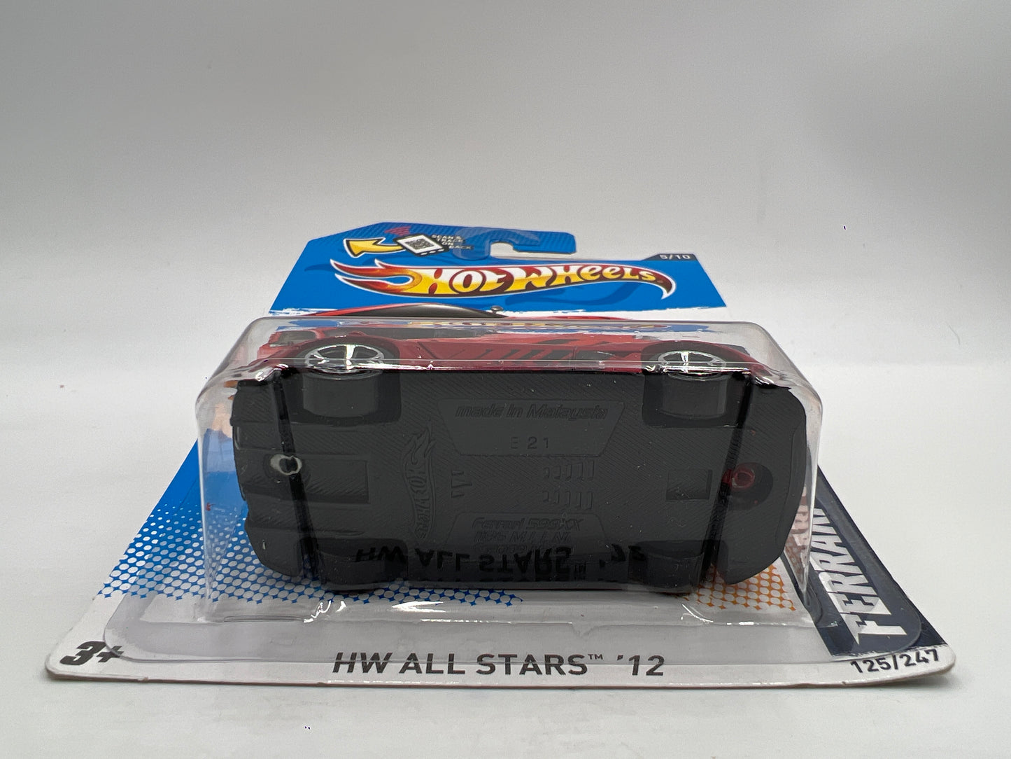 2012 Hot Wheels All Stars #125 Ferrari 599XX Red W/Protector 1