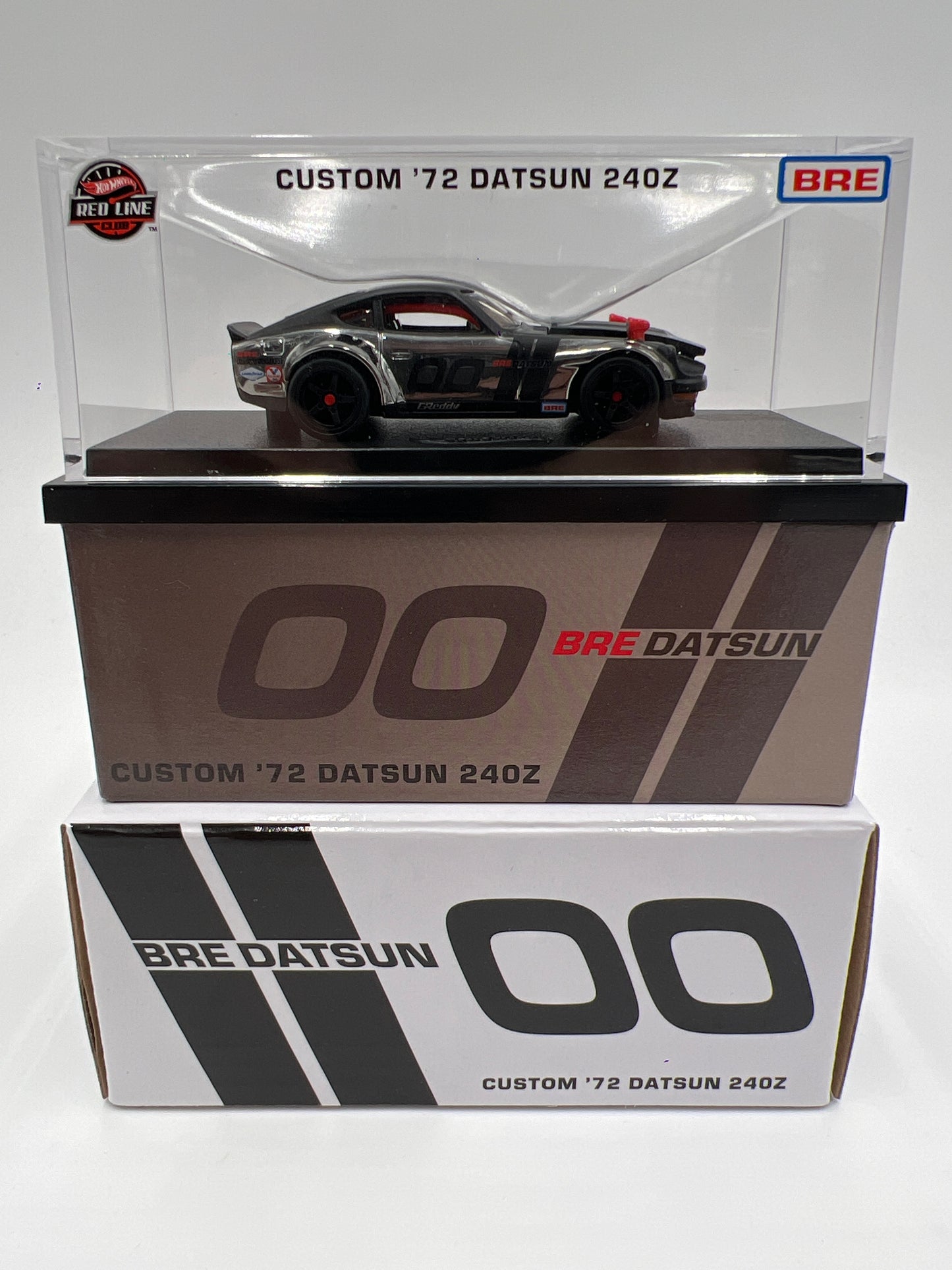 Hot Wheels RLC Custom 72 Datsun 240Z Chrome/Black BRE