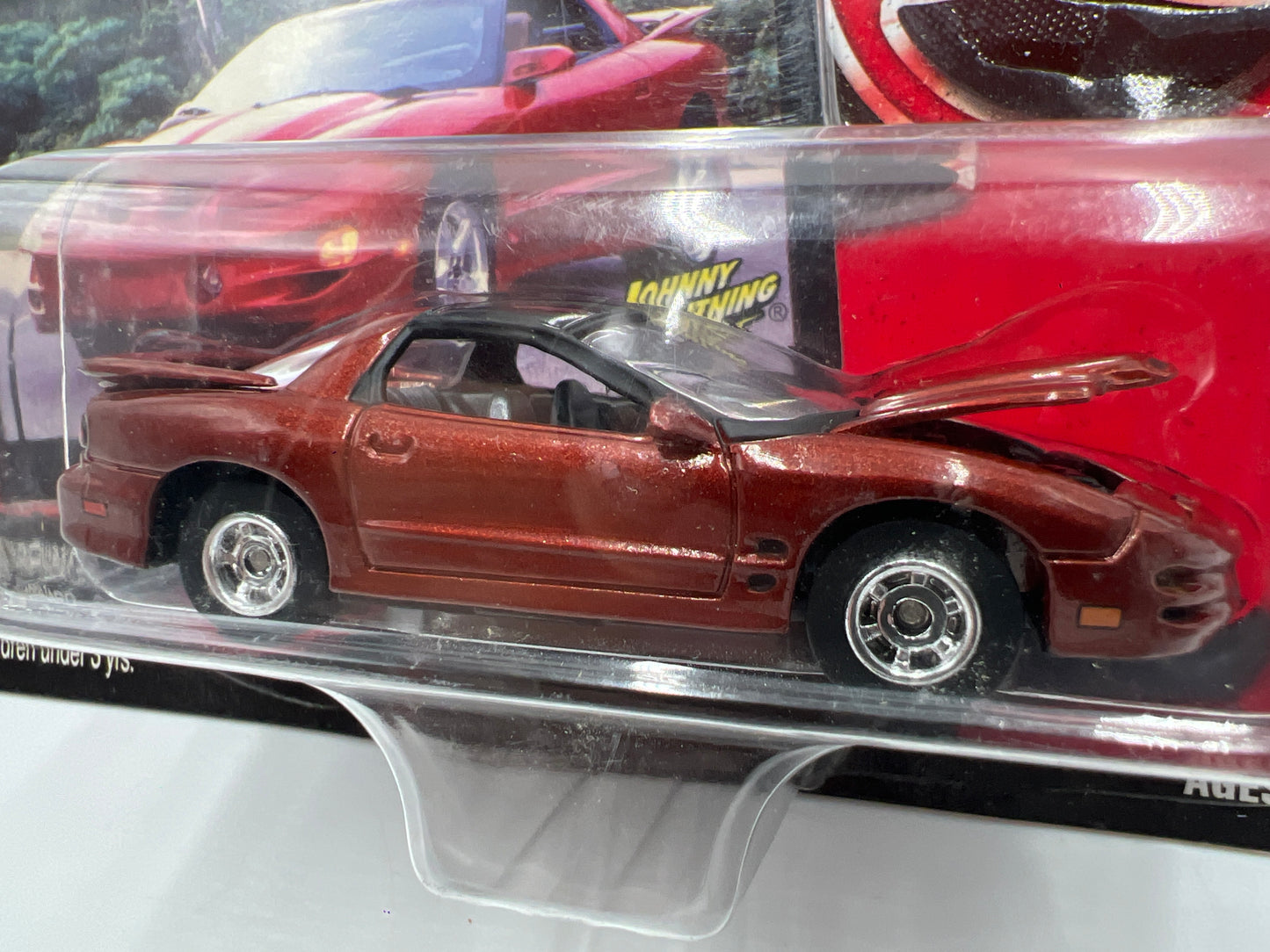 Johnny Lightning Firebird Release 2 2001 Pontiac Firebird Ram Air Red
