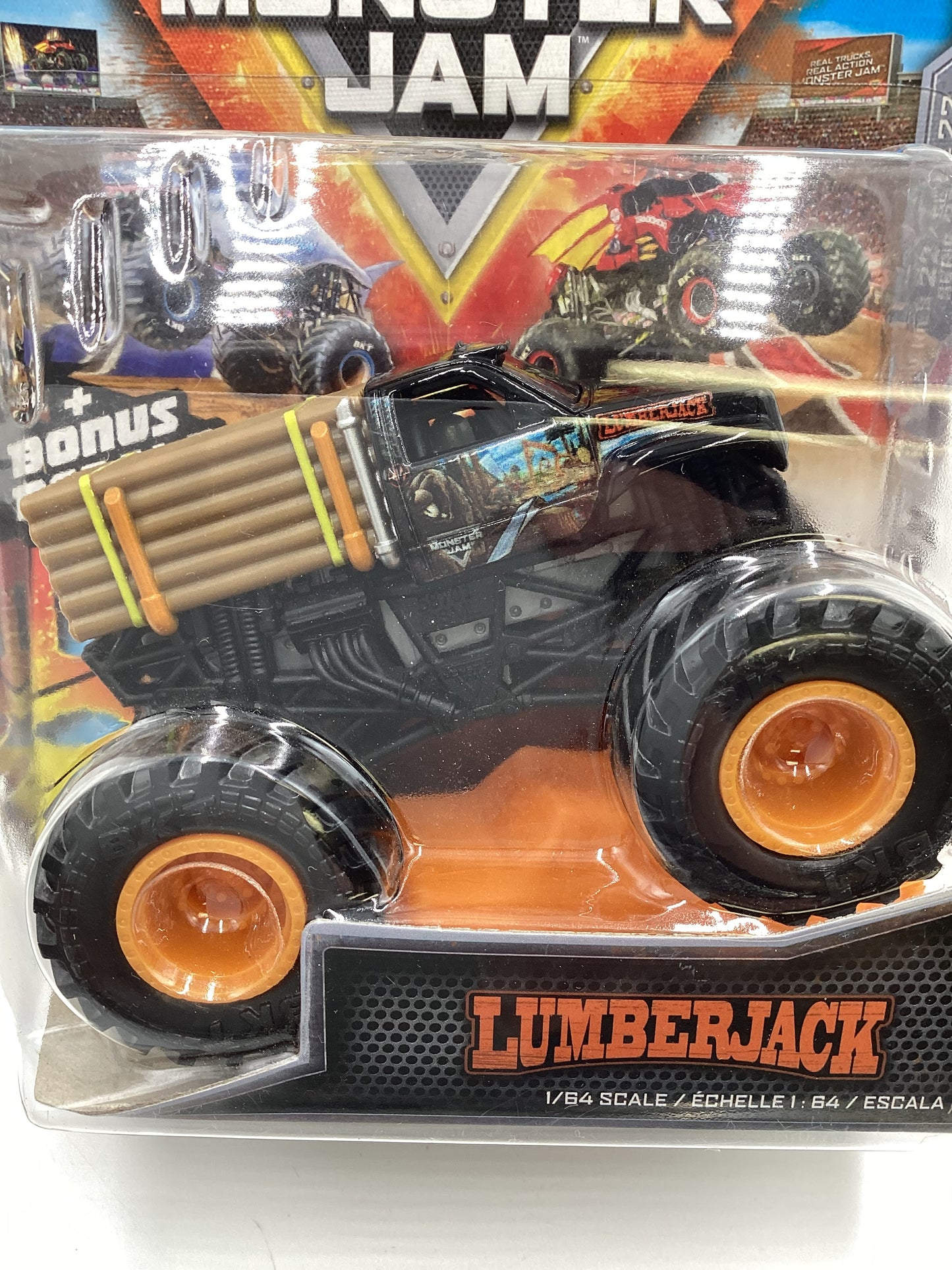 2022 Monster Jam Series 22 Lumberjack Black 127D