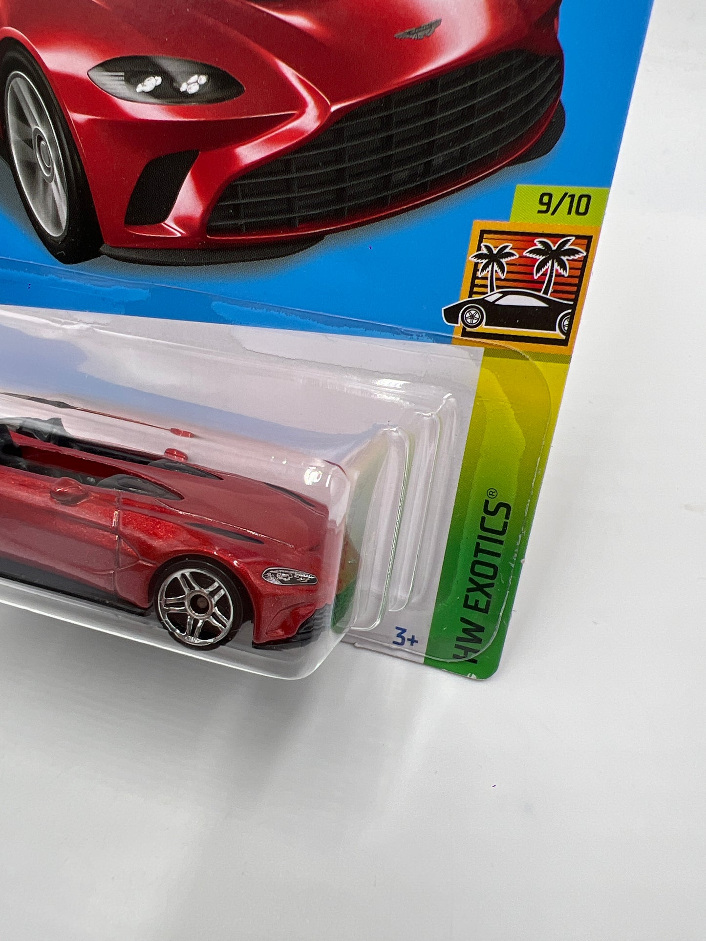 2021 Hot Wheels GameStop Exclusive #243 Aston Martin V12 Speedster Red 237B