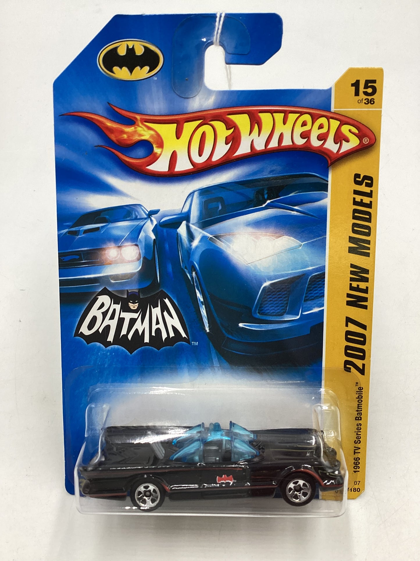 2007 Hot Wheels #015 TV Batmobile 119E