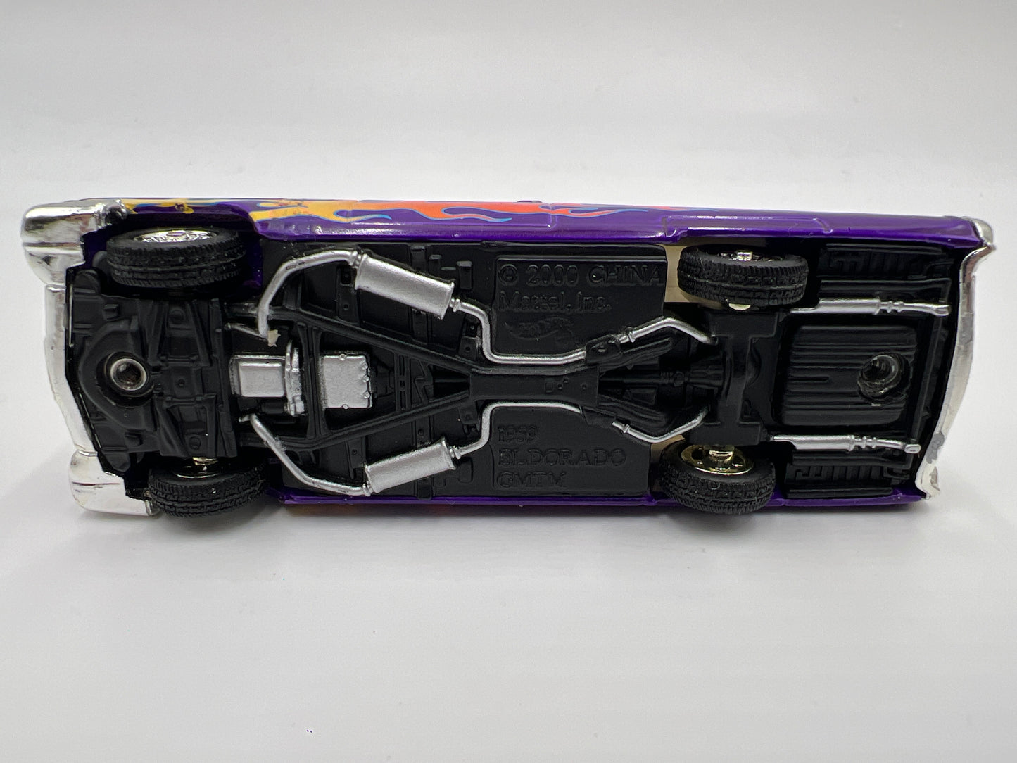 2001 Hot Wheels Collectibles 1/64 Acrylic Hard Rock Cafe 1959 Cadillac Eldorado Purple Loose
