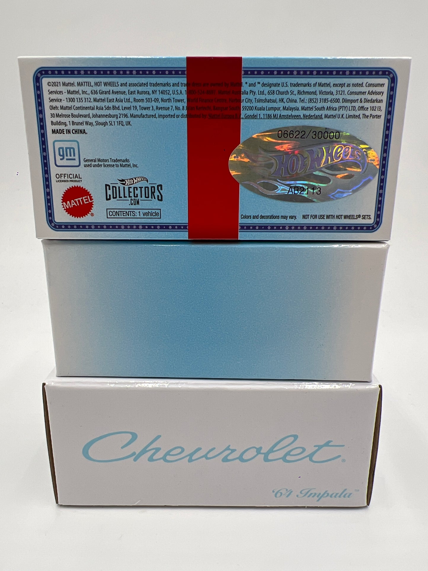 Hot Wheels RLC Collectors Special Edition Lowrider 64 Impala Snowman Blue #6622/30000