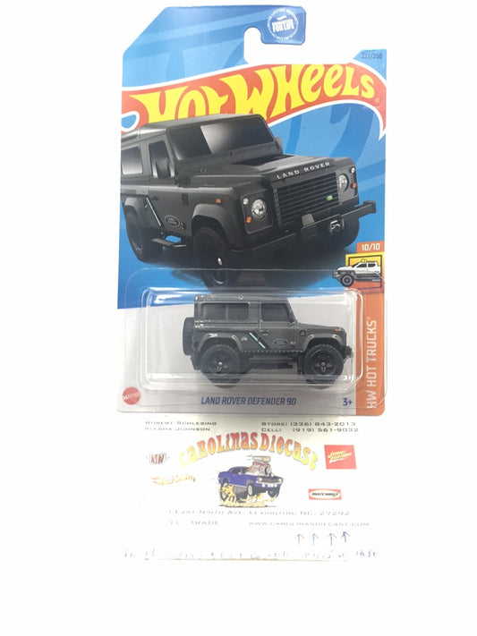 2023 hot wheels P case #227 Land Rover Defender 90 63D