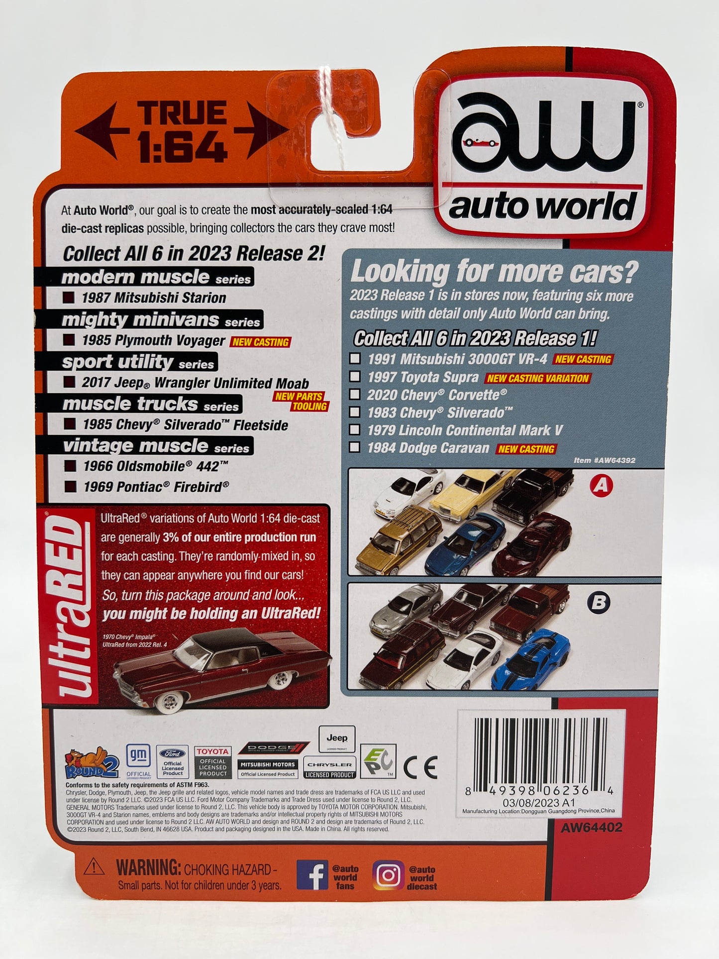 Auto World Muscle Trucks Release 2 Version B 1985 Chevy Silverado Fleetside Blue 185A