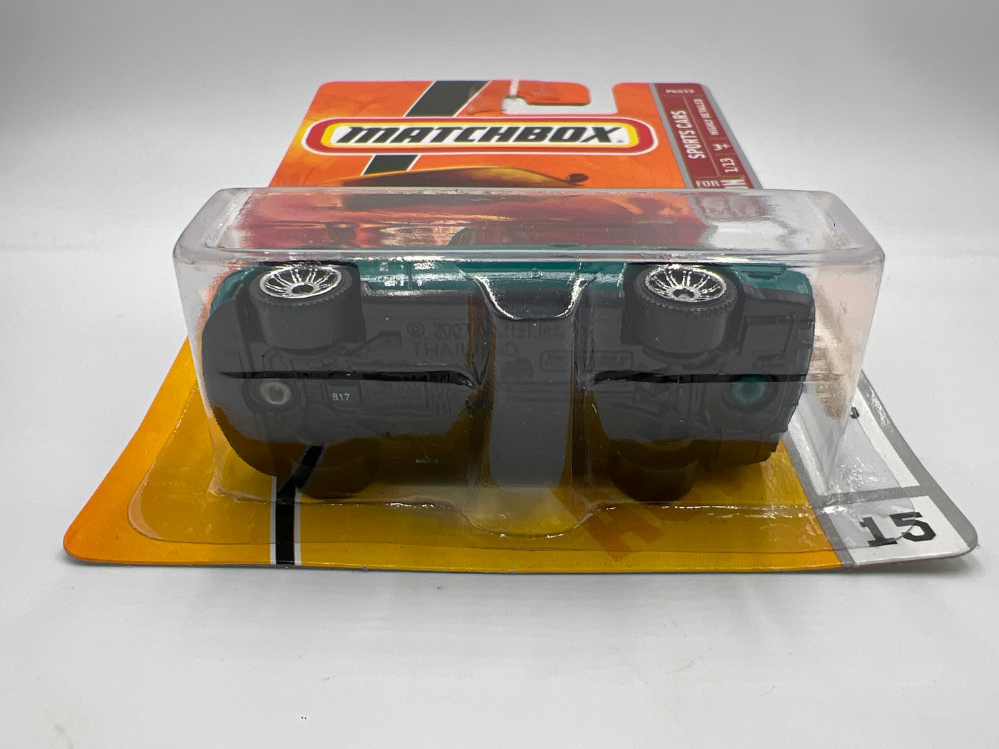 Matchbox #15 Sports Cars 2007 Ford Shelby GT500 Teal 208C