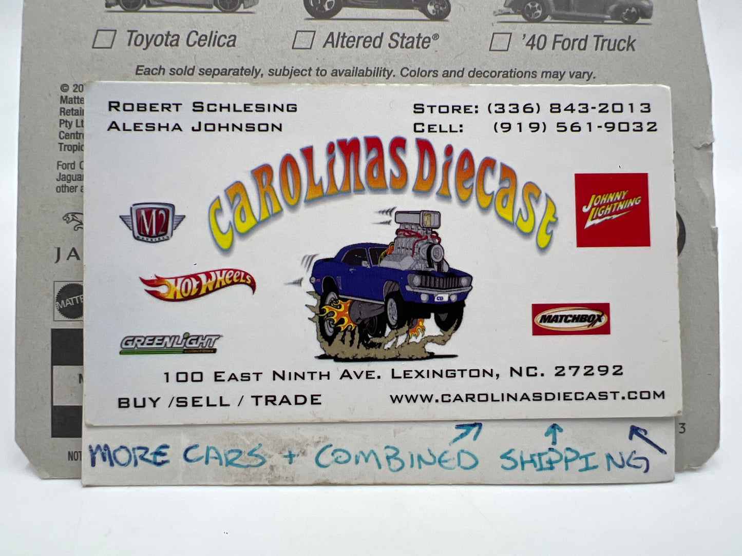 Hot Wheels Happy Birthday Card Toyota Celica Gold 153A