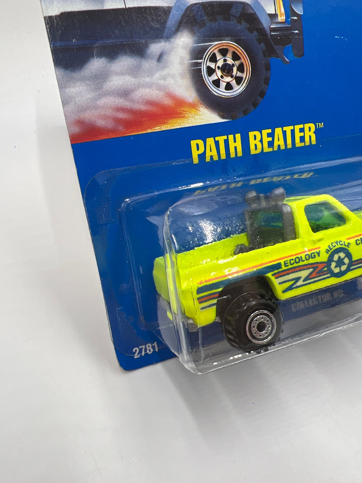 1991 Hot Wheels Collector #198 Path Beater Neon 240D