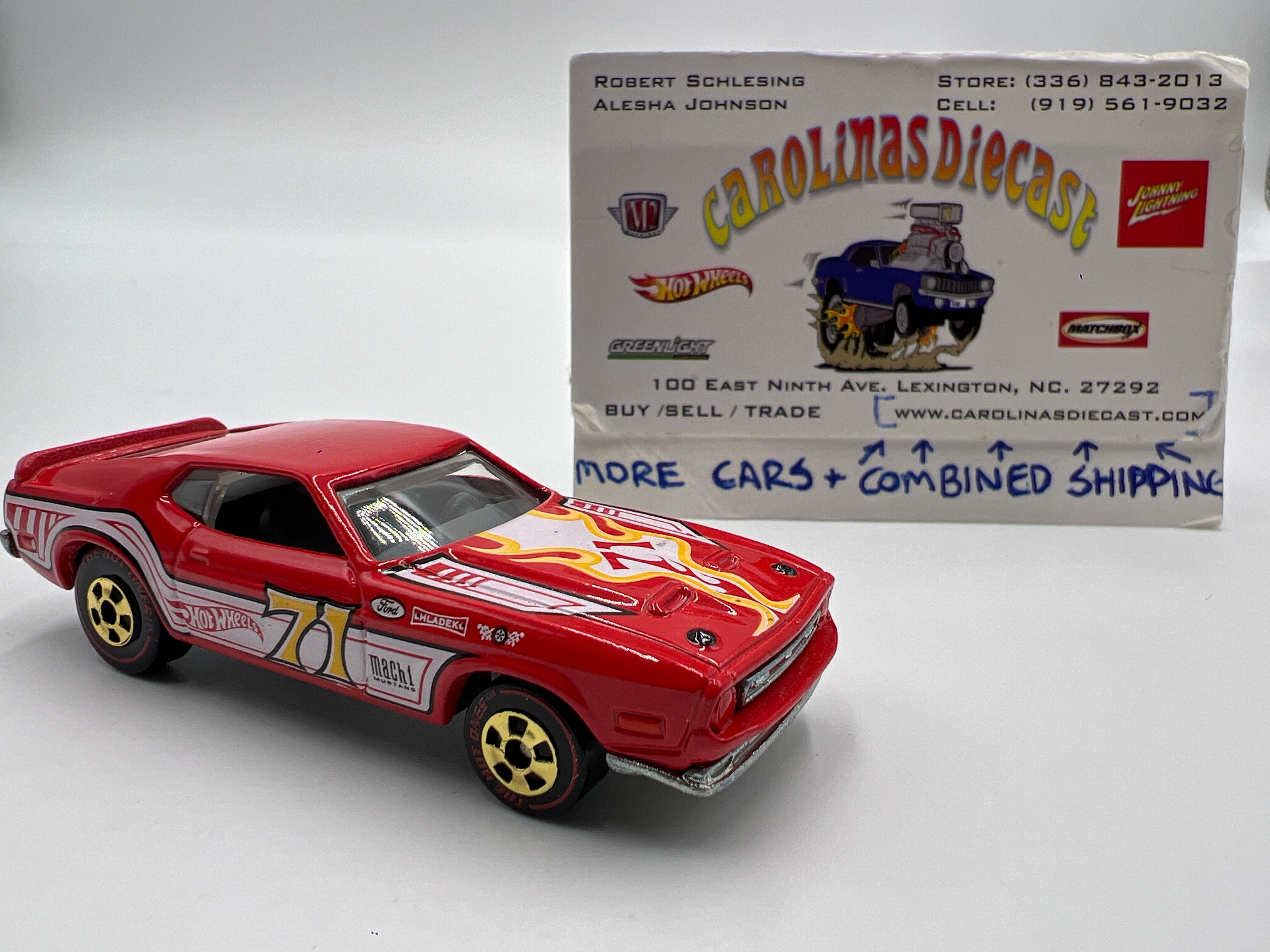 Hot wheels 71 ford mustang mach 1 online