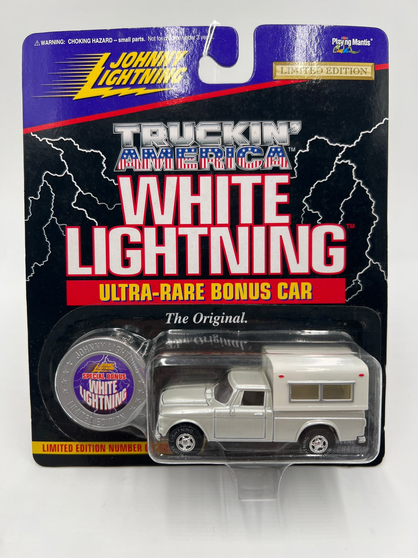 Johnny Lightning White Lightning Chase Truckin America #164 60s Studebaker Champ White