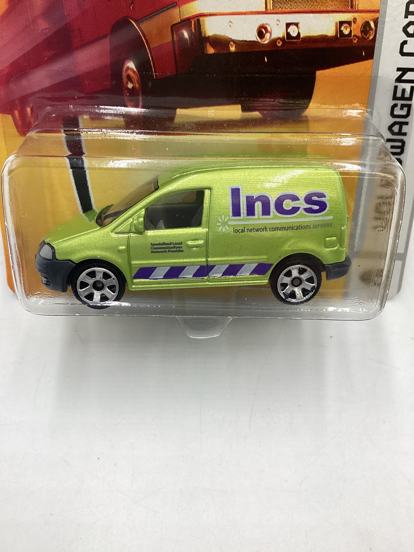 Matchbox City Action #45 Volkswagen Caddy green 207G