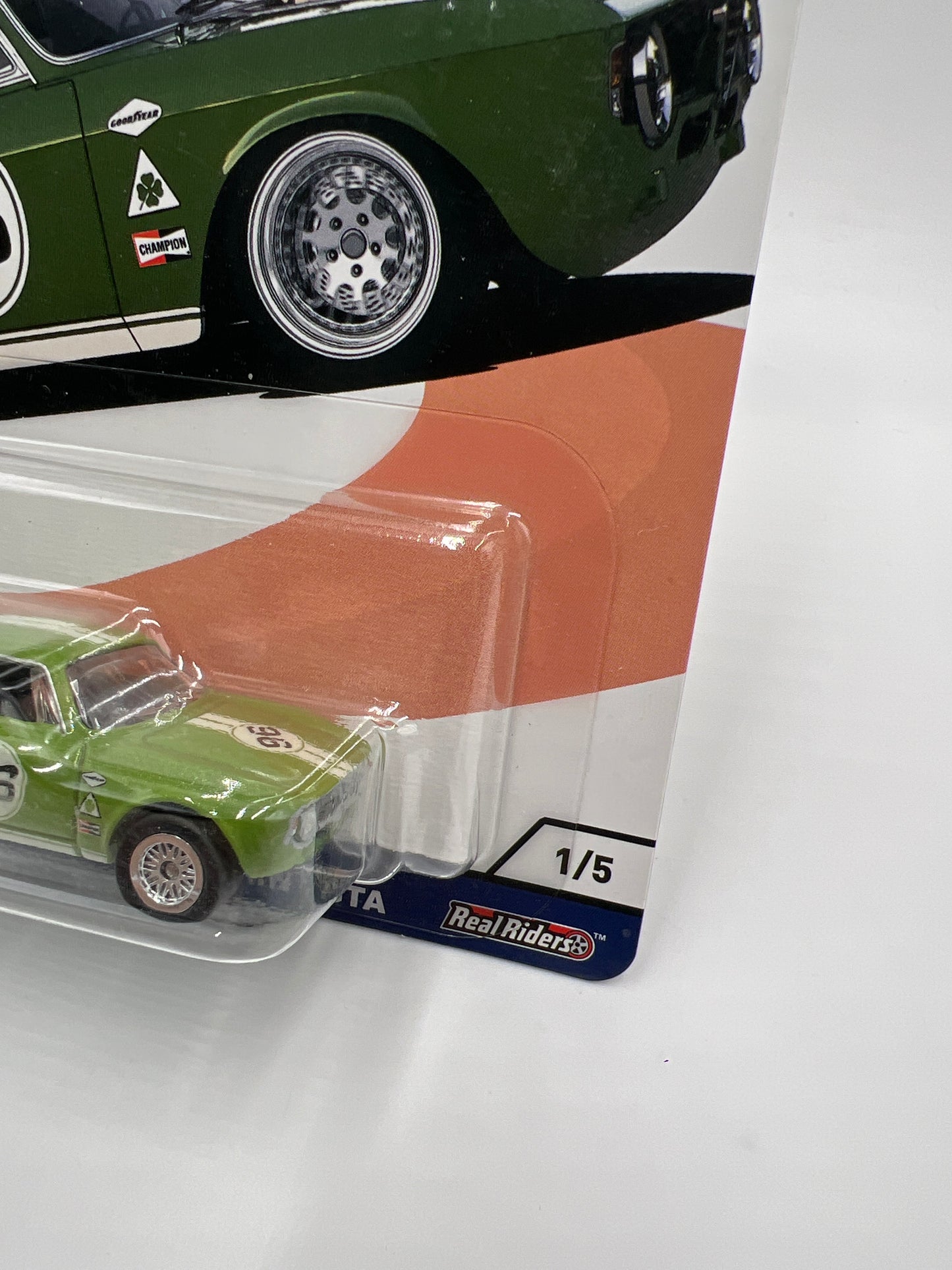 Hot Wheels Premium Euro Speed #1 Alfa Romeo Giulia Sprint GTA Green 252i