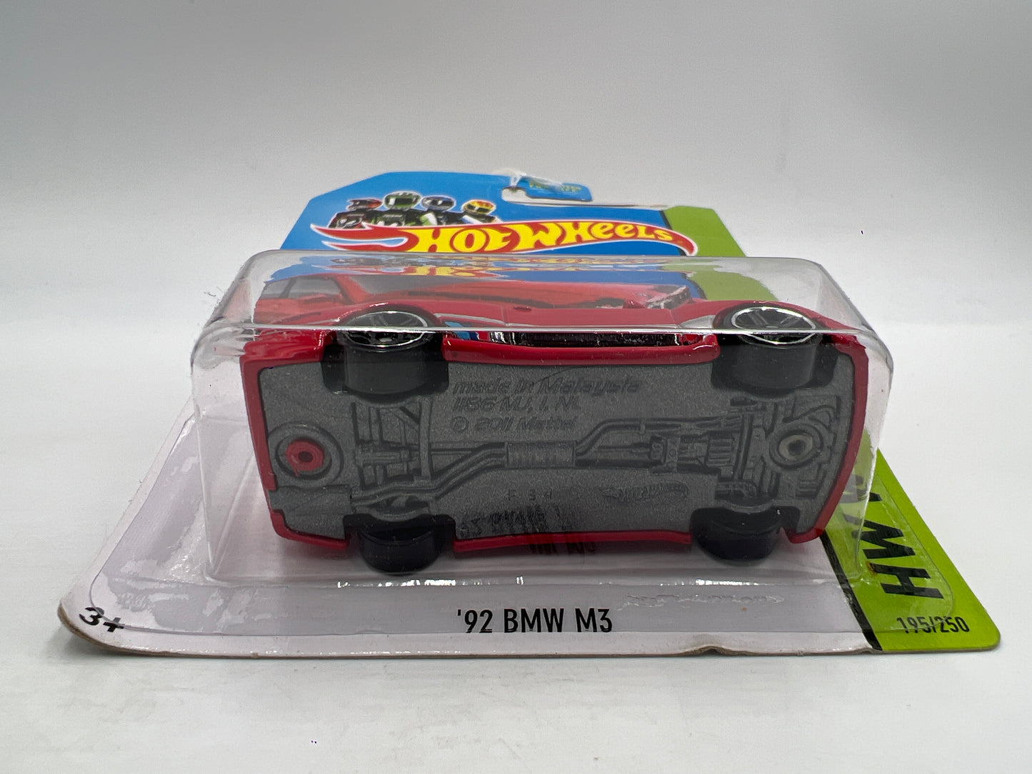 2014 Hot Wheels Workshop #195 92 BMW M3 Red