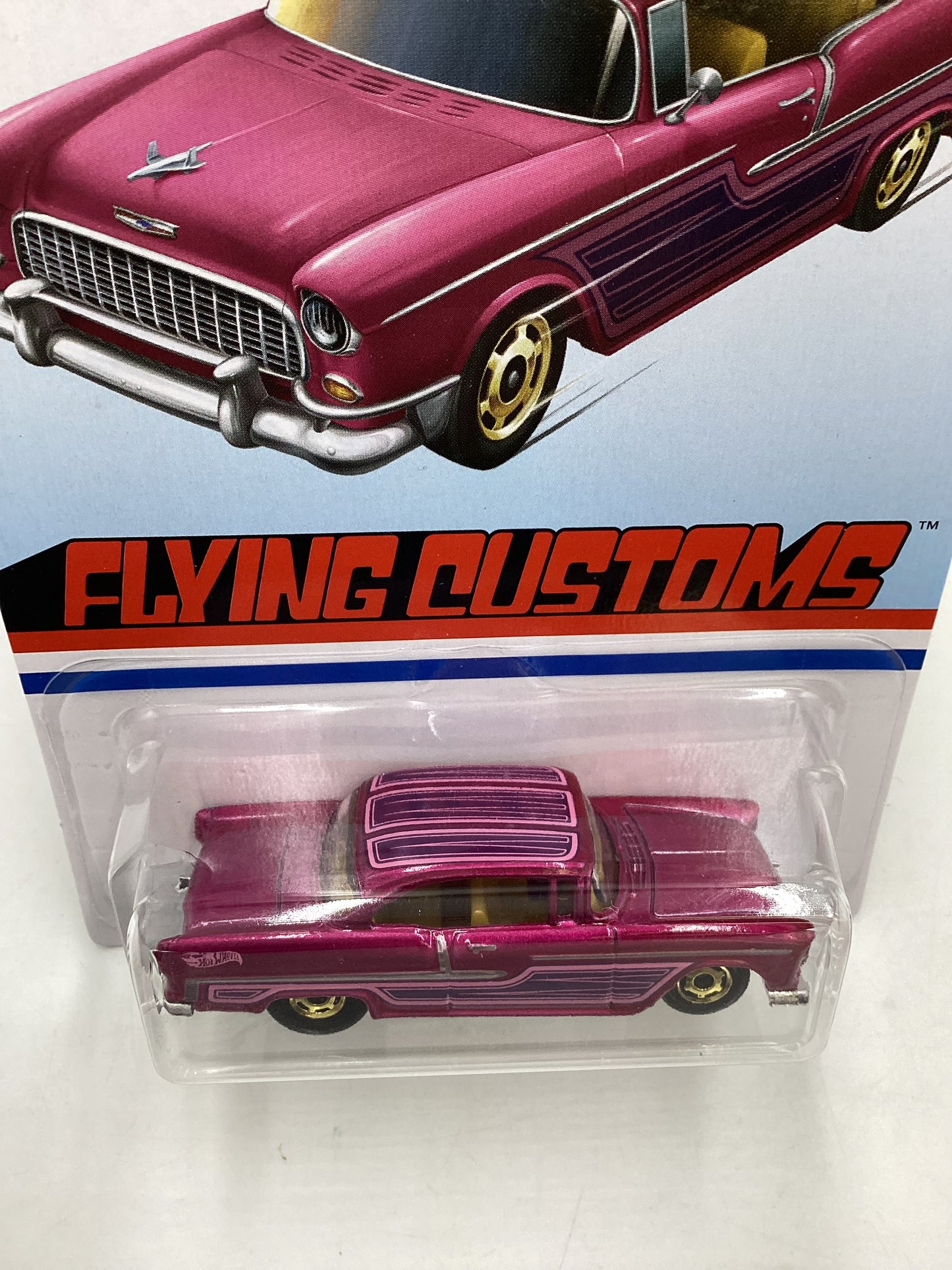 Hot wheels 2021 Flying Customs 55 Chevy 157A