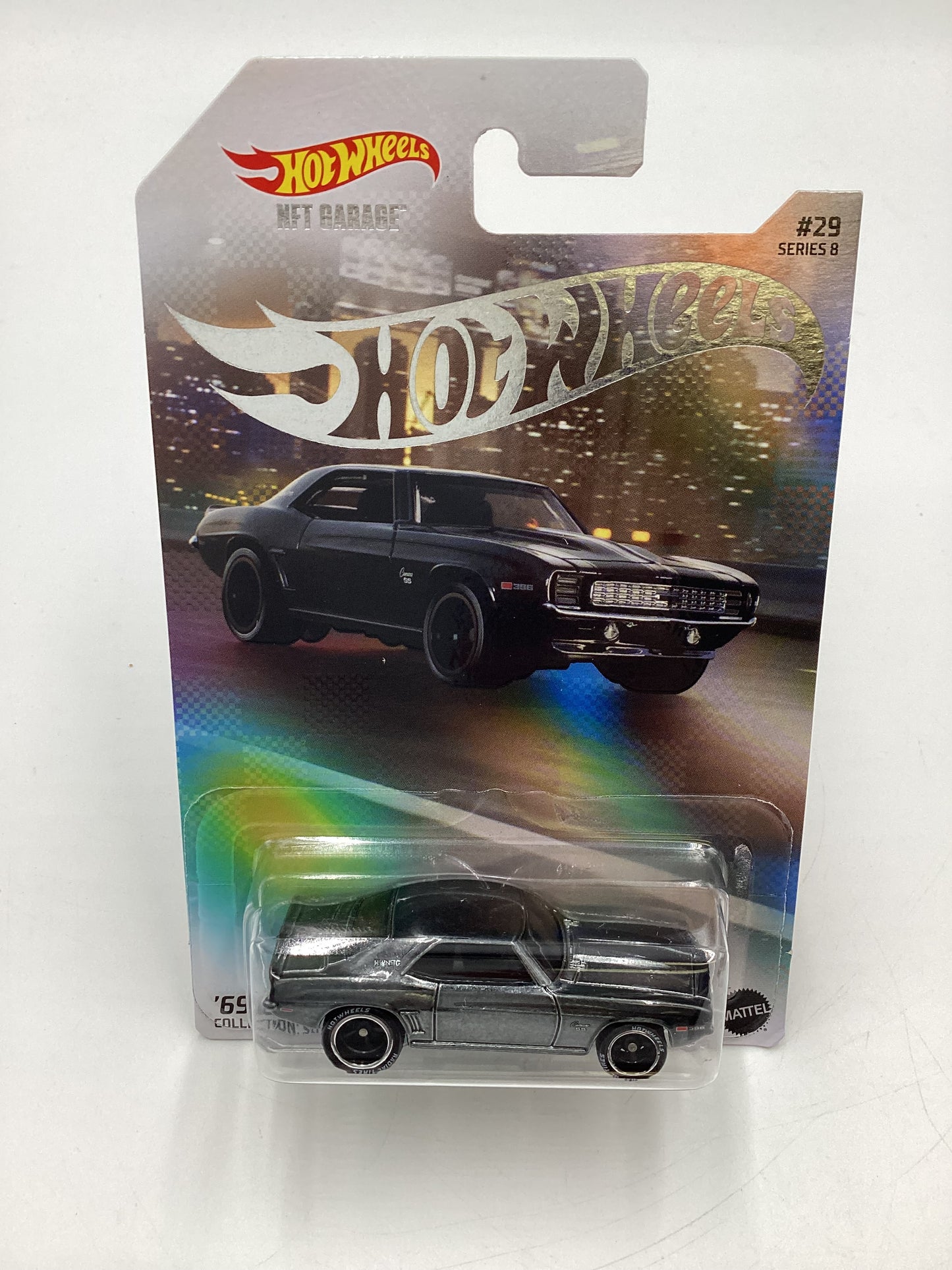 Hot Wheels NFT Garage Series 8 #29 69 Camaro Gray